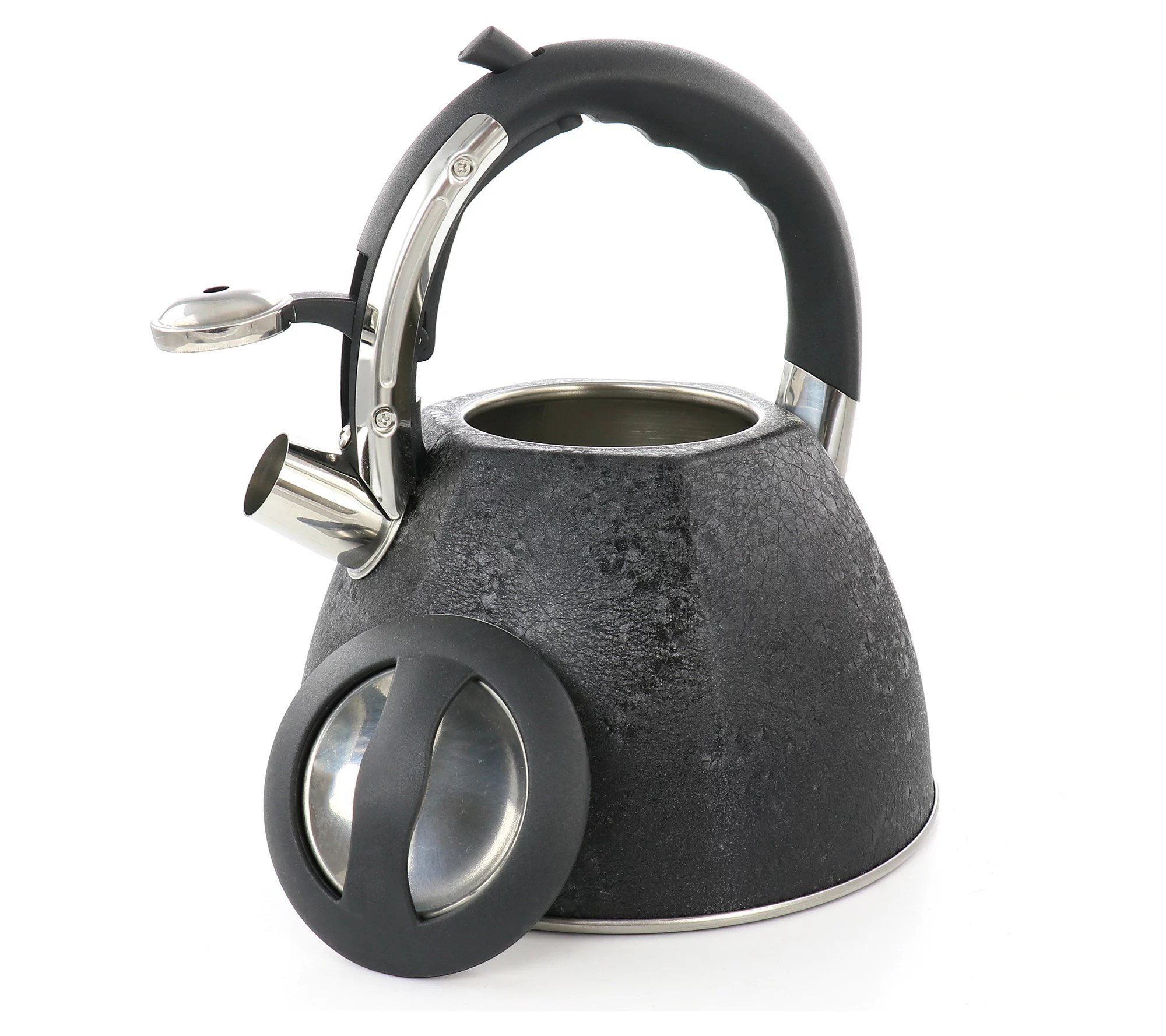 Mr. Coffee 3 Quart Stainless Steel Whistling Tea Kettle
