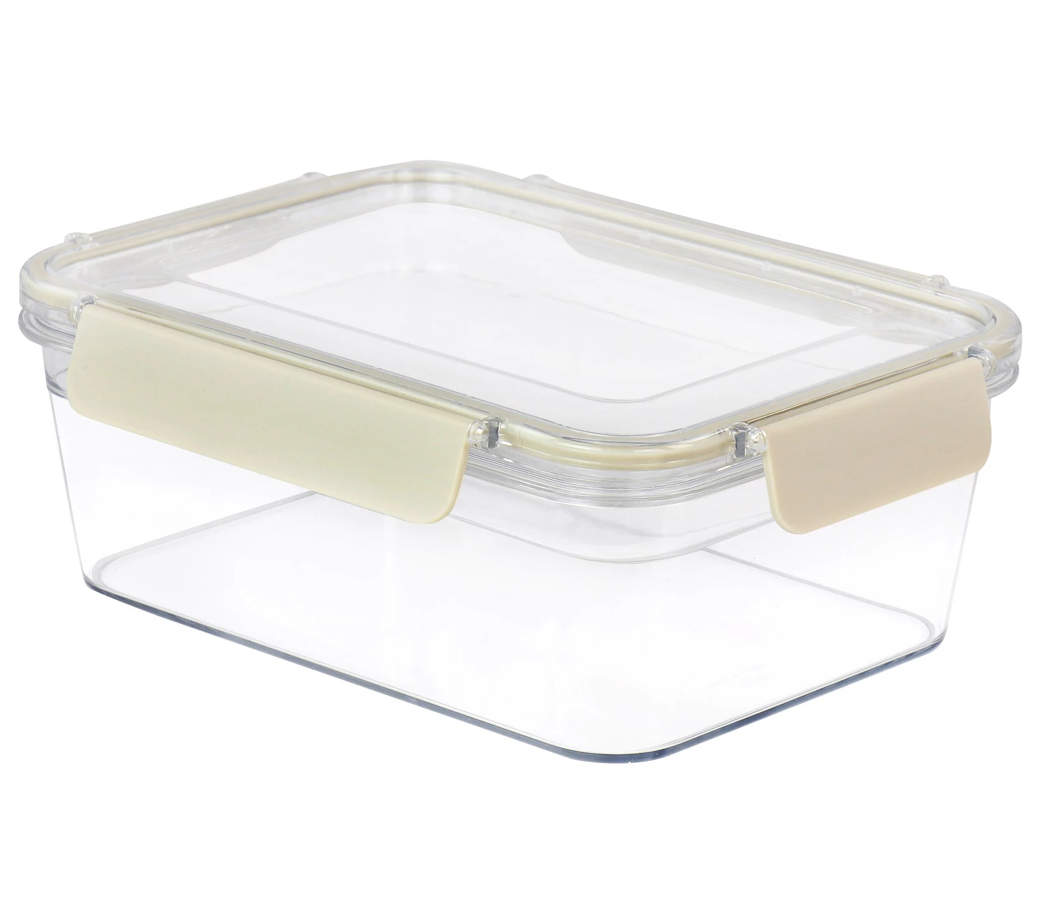 Martha Stewart 6Piece Plastic Container Set with Locking Lid