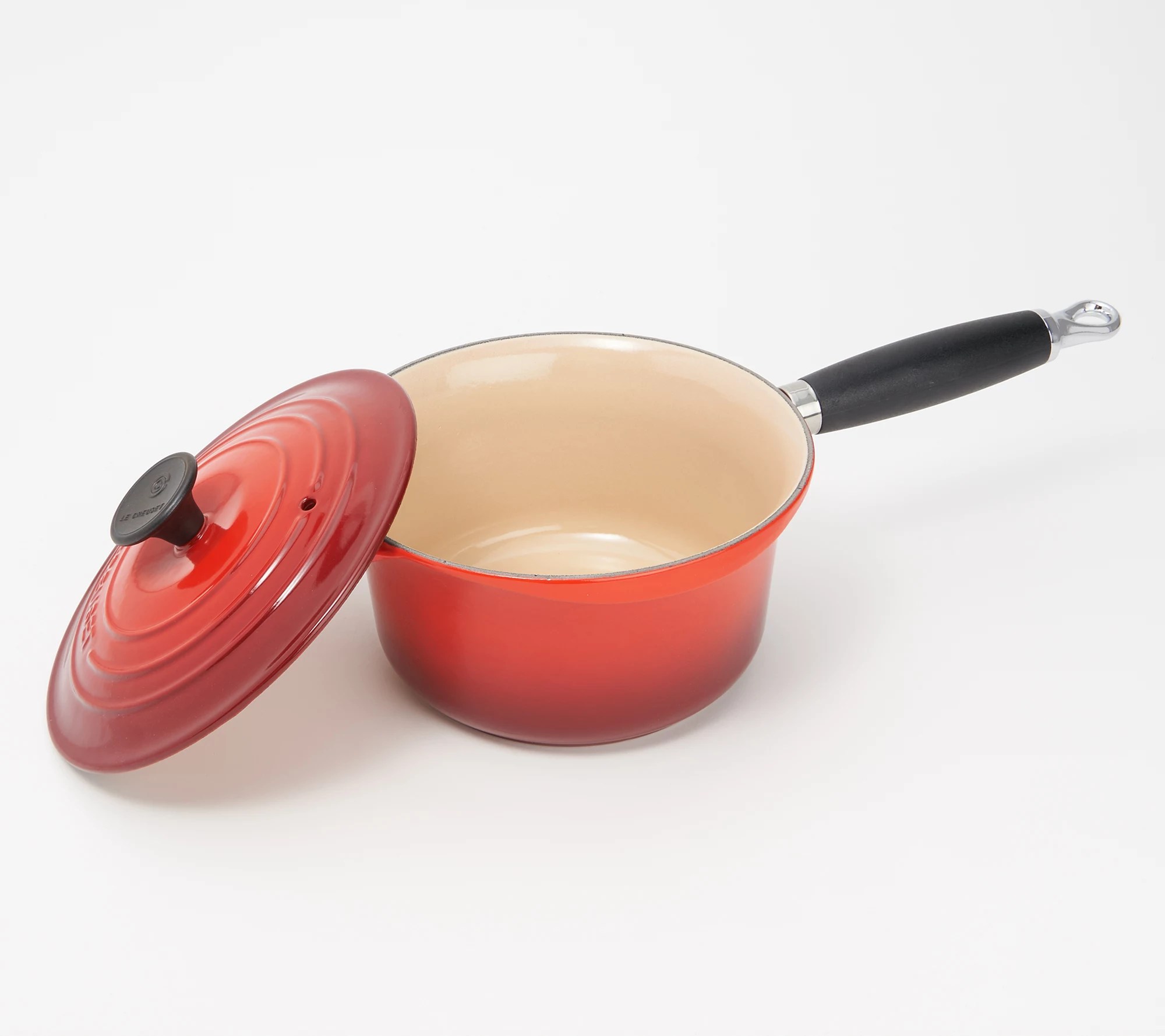 Le Creuset CastIron 2qt Saucepan with Phenolic Handle
