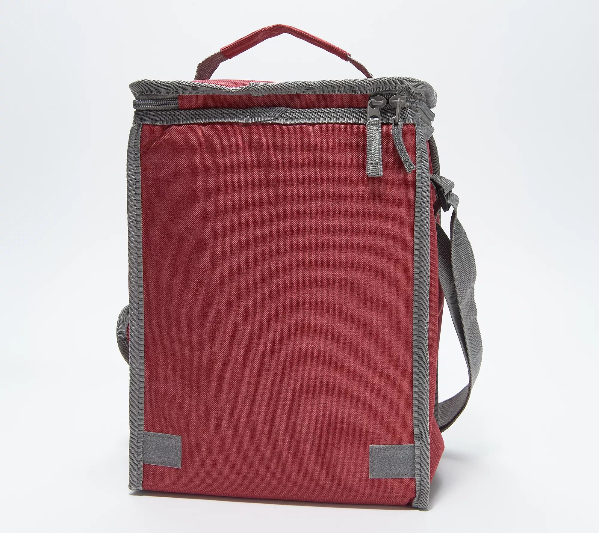 LocknLock Lunch Bag w/ (2) Rectangle & (2) Round Containers