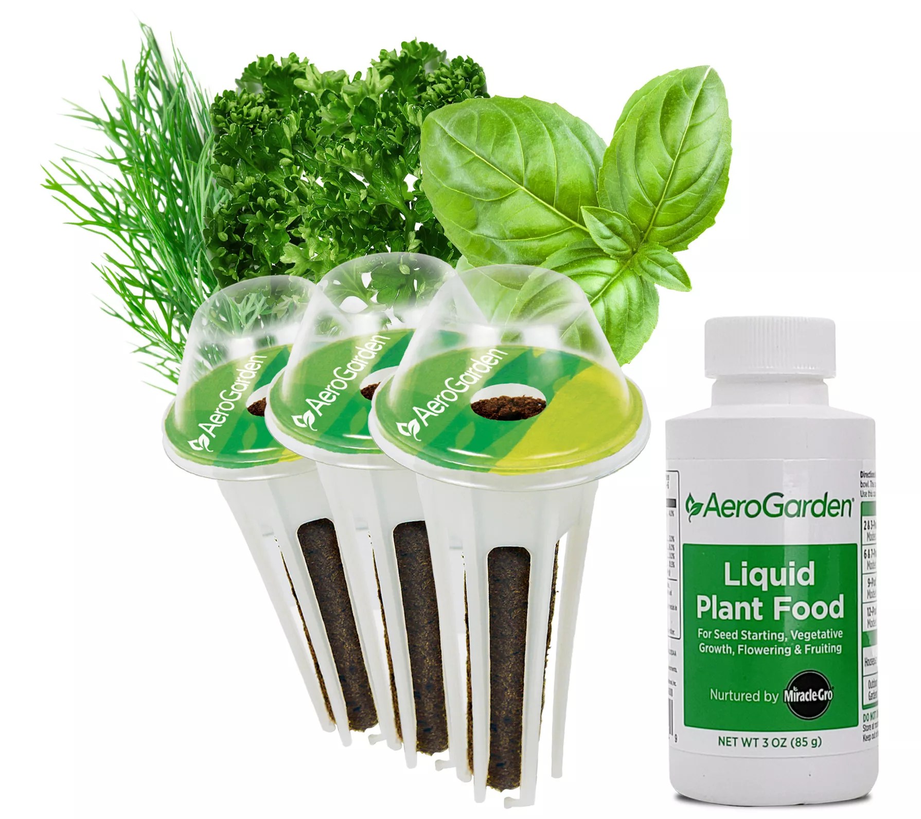 AeroGarden 3Pod Gourmet Herbs Kit
