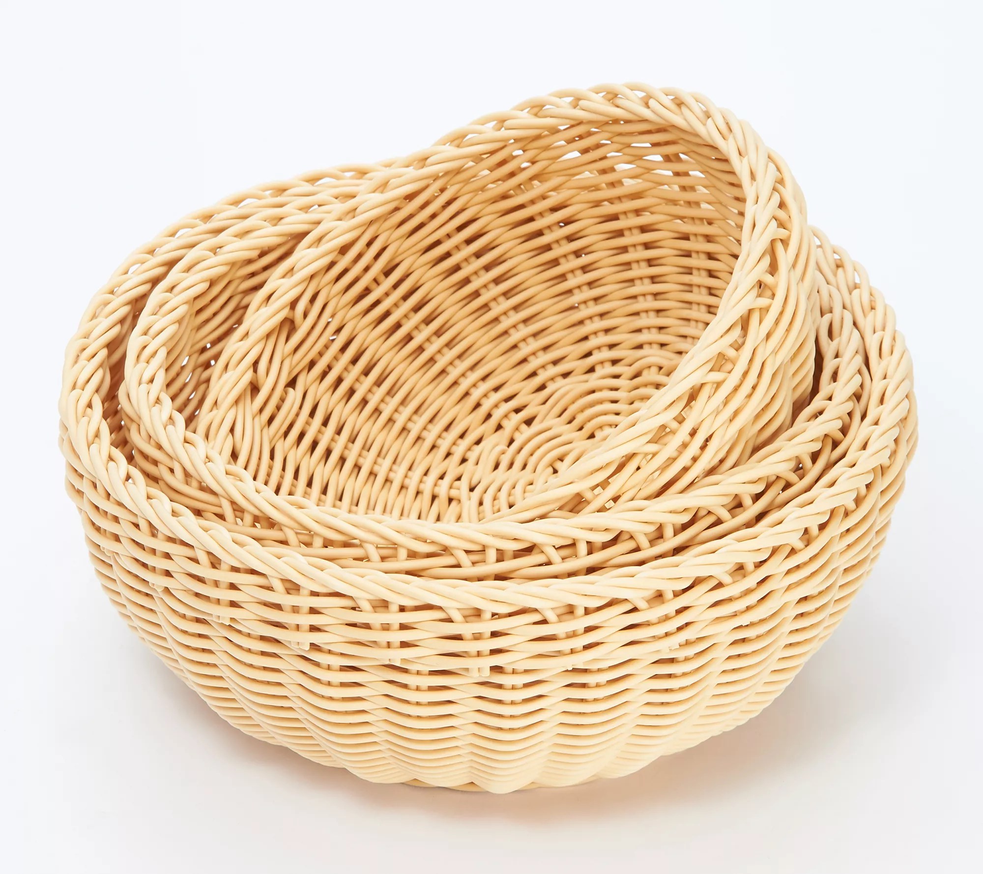 LocknLock Set of 3 Round DishwasherSafe Baskets