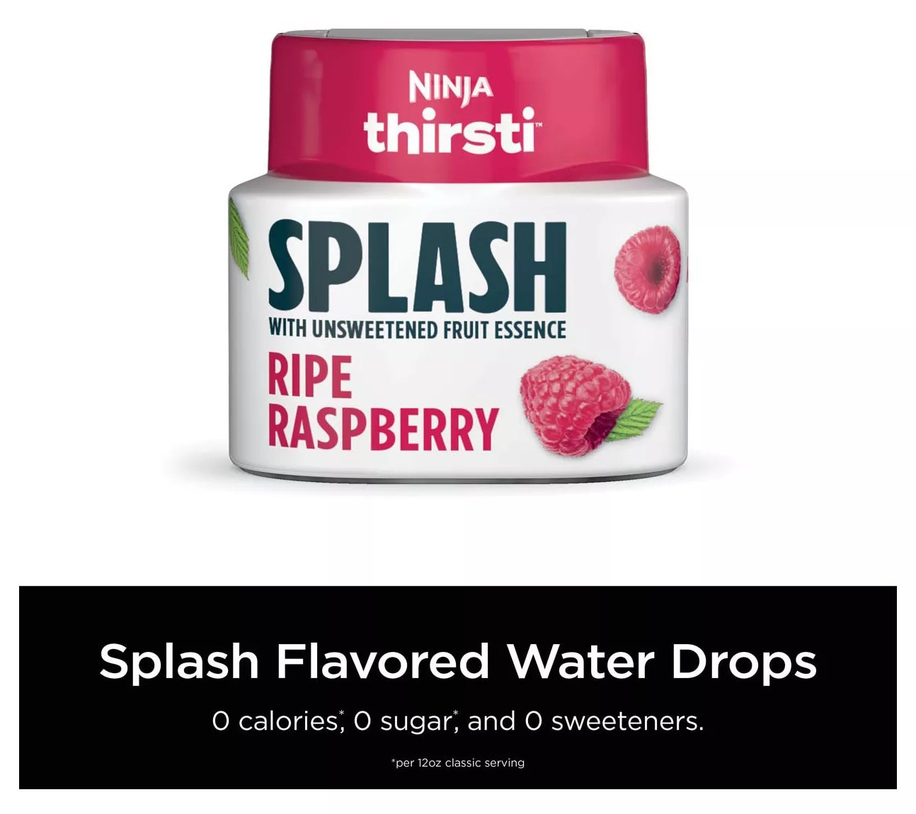 Ninja Thirsti SPLASH Flavored Water Drops Unsweetened