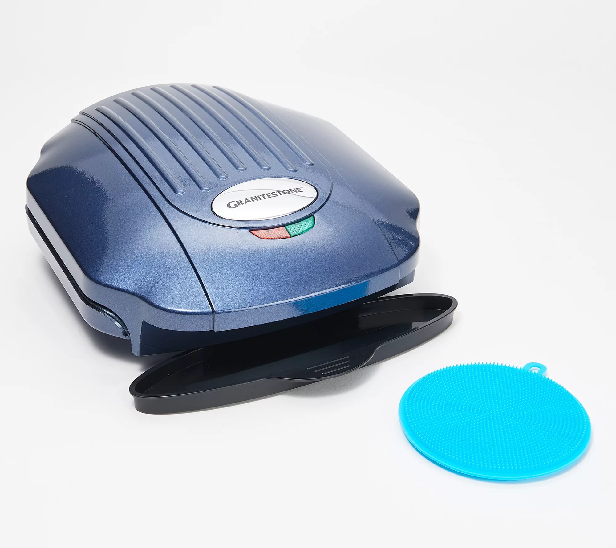 Granitestone Diamond Spike Express Indoor Grill Platinum Blue Edition