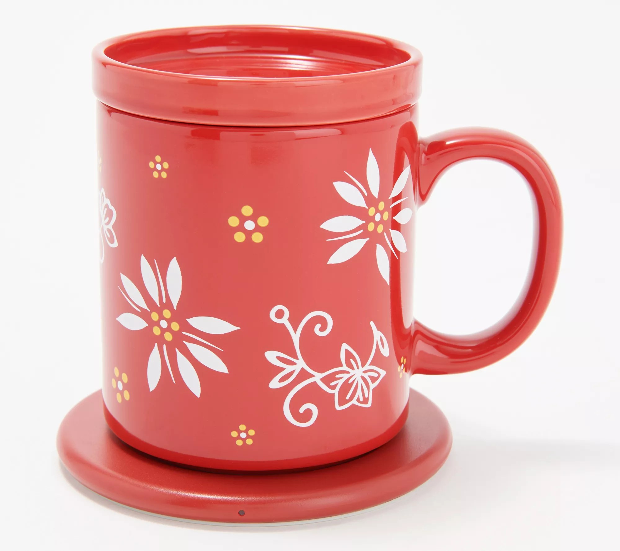 Temptations 14oz Ceramic Mug with Warming Base