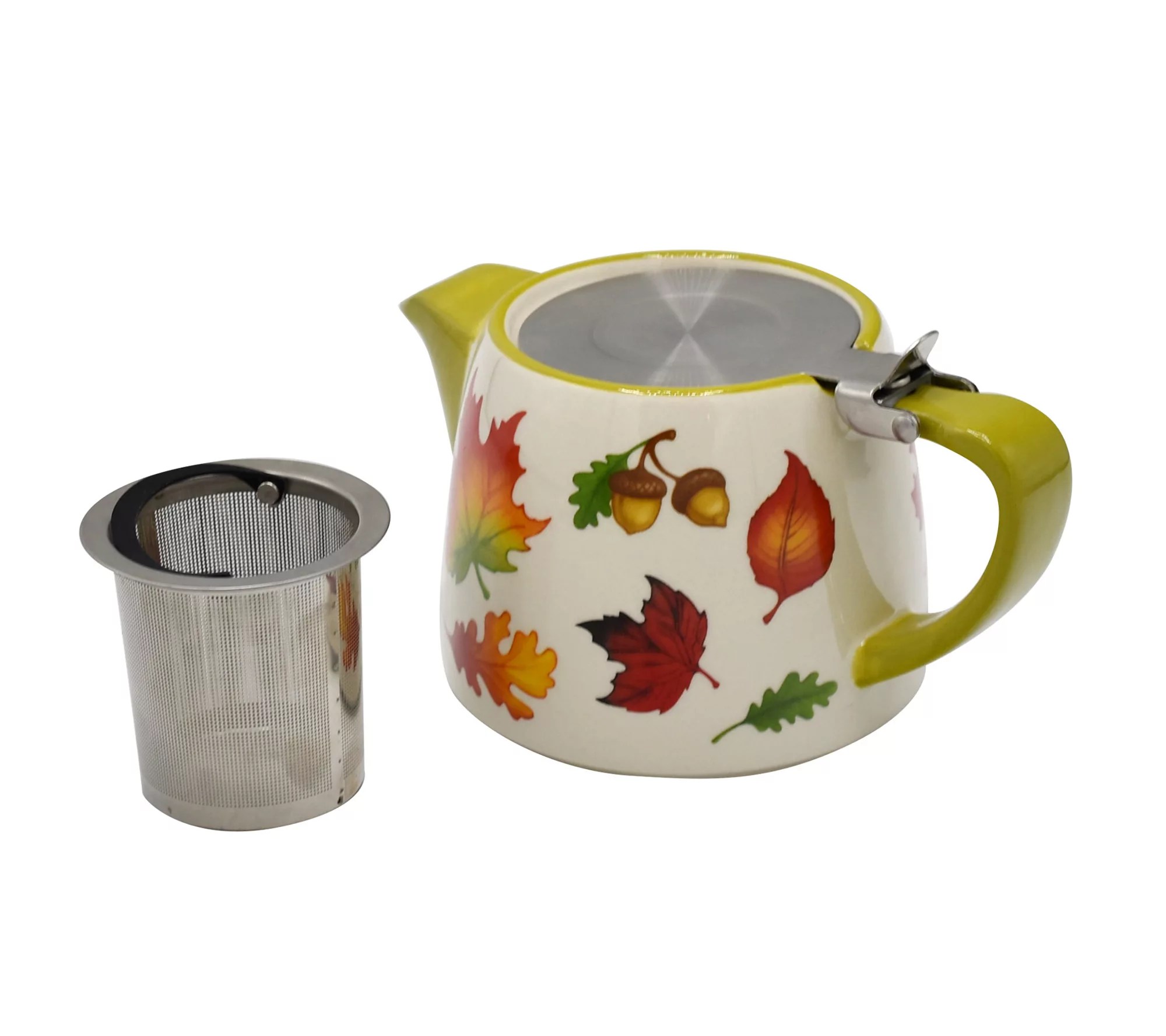 Temptations Seasonal 18oz Teapot with Strainer