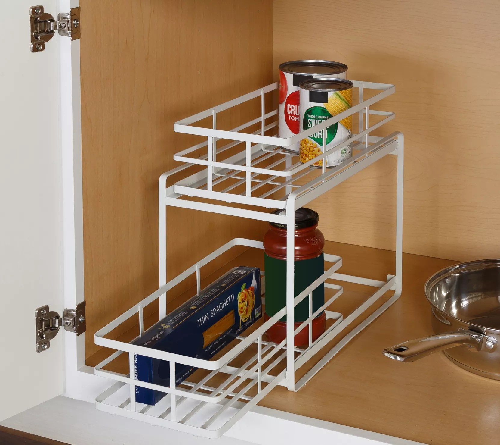 HoneyCanDo Kitchen Storage Organizer with Dra wers
