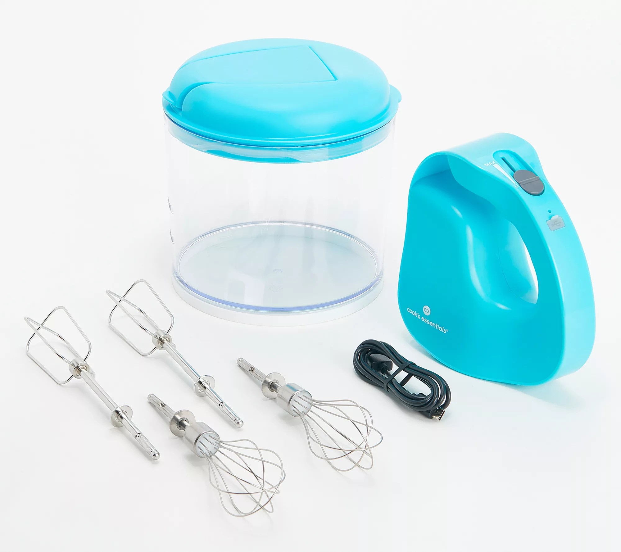 "As Is" Cook's Essentials 5Speed Cordless Hand Mixer