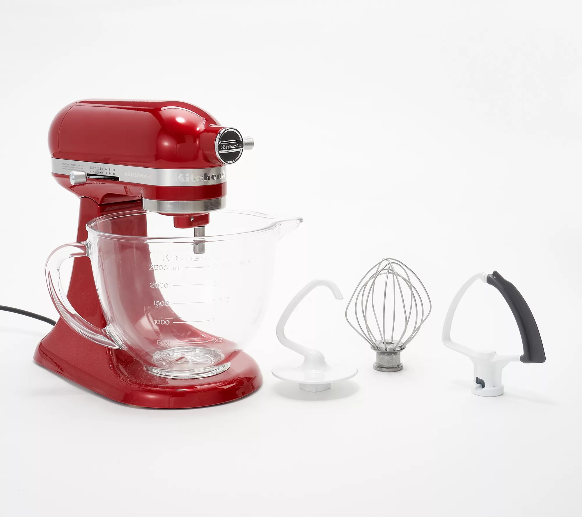 KitchenAid 3.5qt Artisan Design Stand Mixer with Glass Bowl