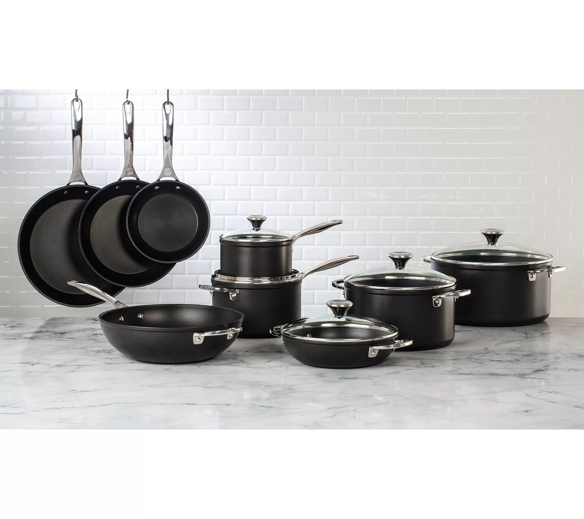 Le Creuset Nonstick 61/3qt Stockpot with Glass Lid