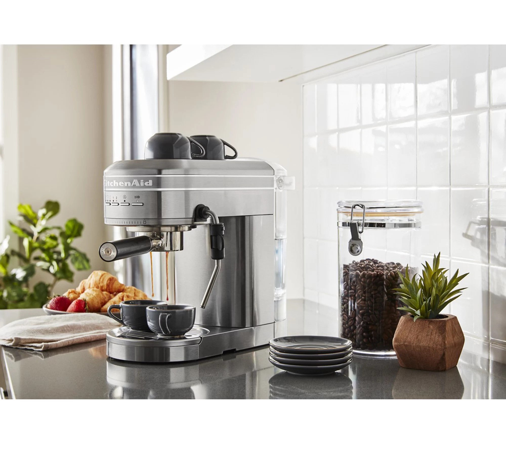 KitchenAid Metal SemiAutomatic EspressoMachine