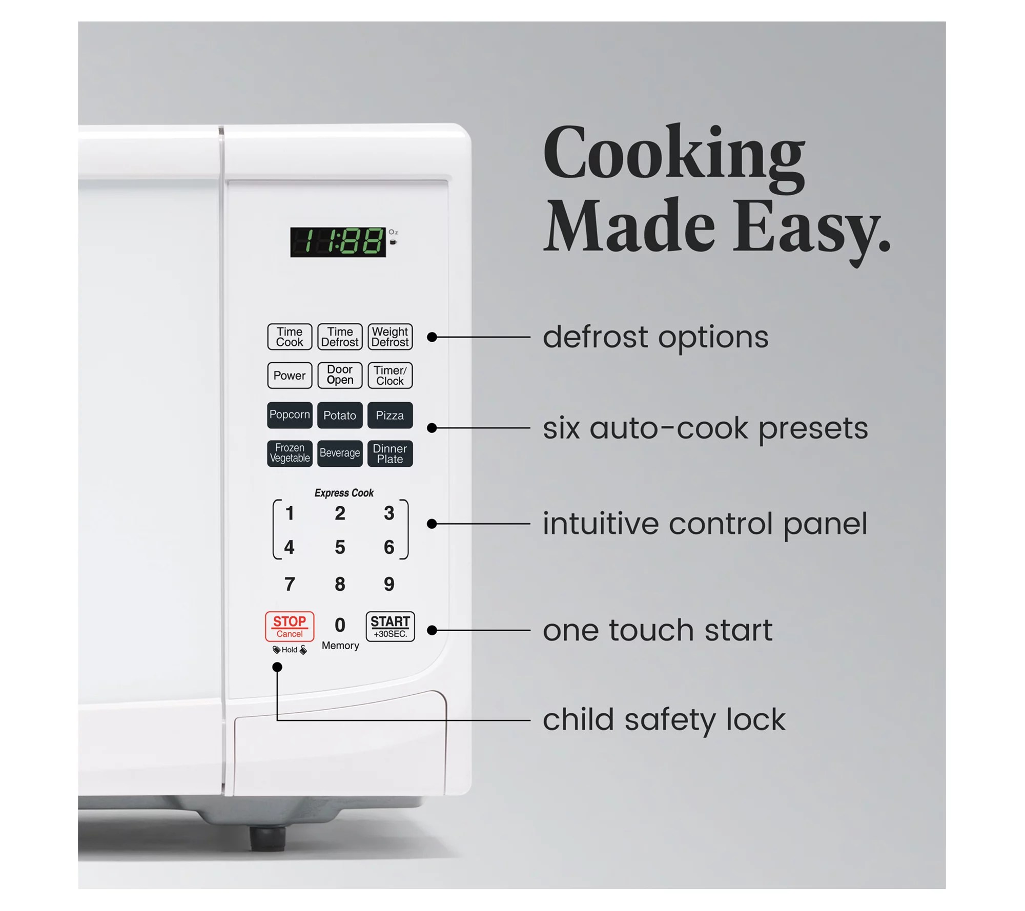 Farberware 900Watt 0.9 Cu. Ft. Countertop Microwave