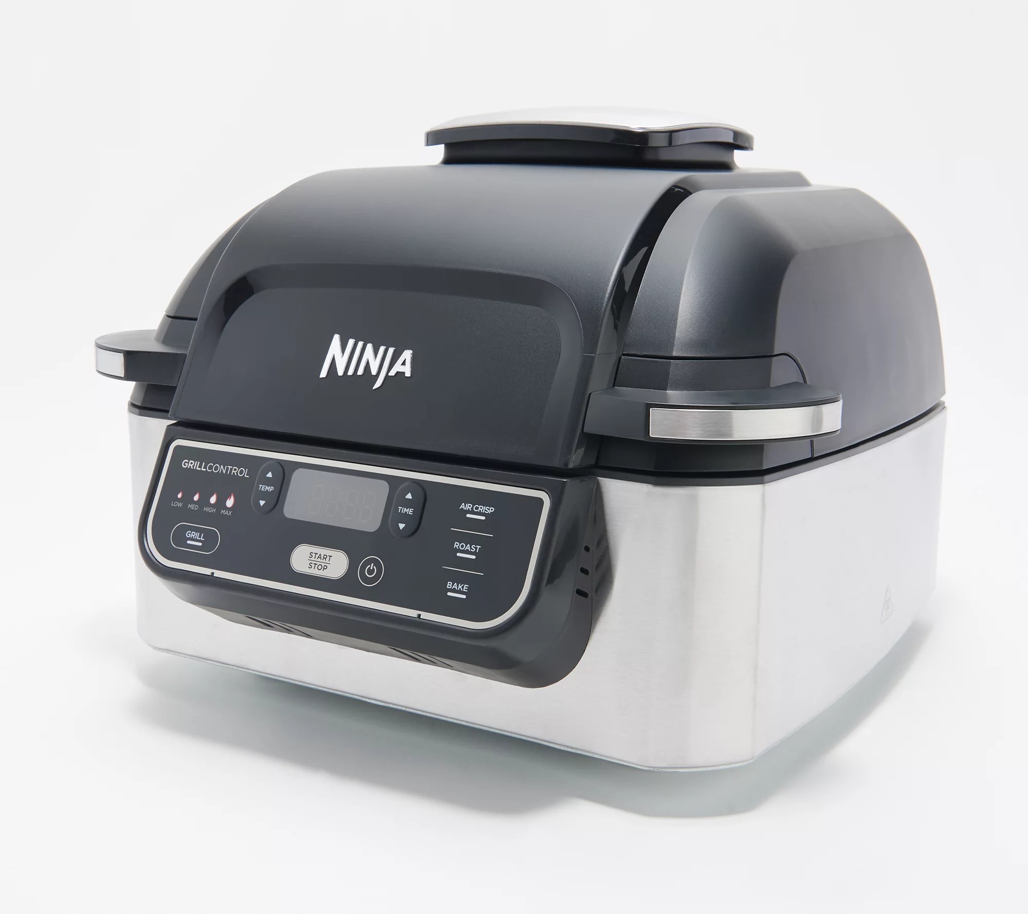 Ninja Foodi 6qt Indoor Air Grill w/ Recipes & Cleaning Brush