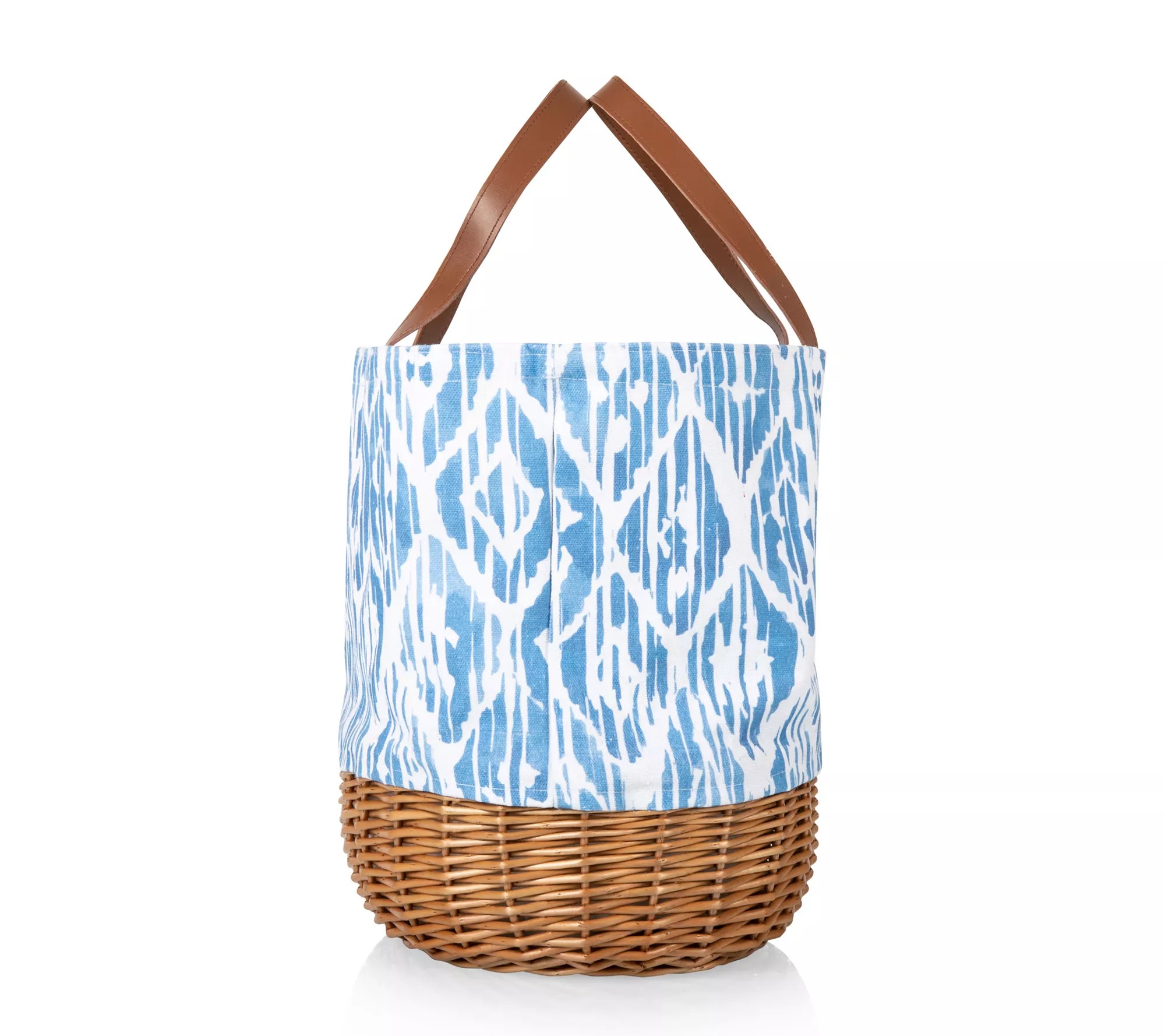 Picnic Time Promenade Morrocan Watercolor Picnic Basket for 2