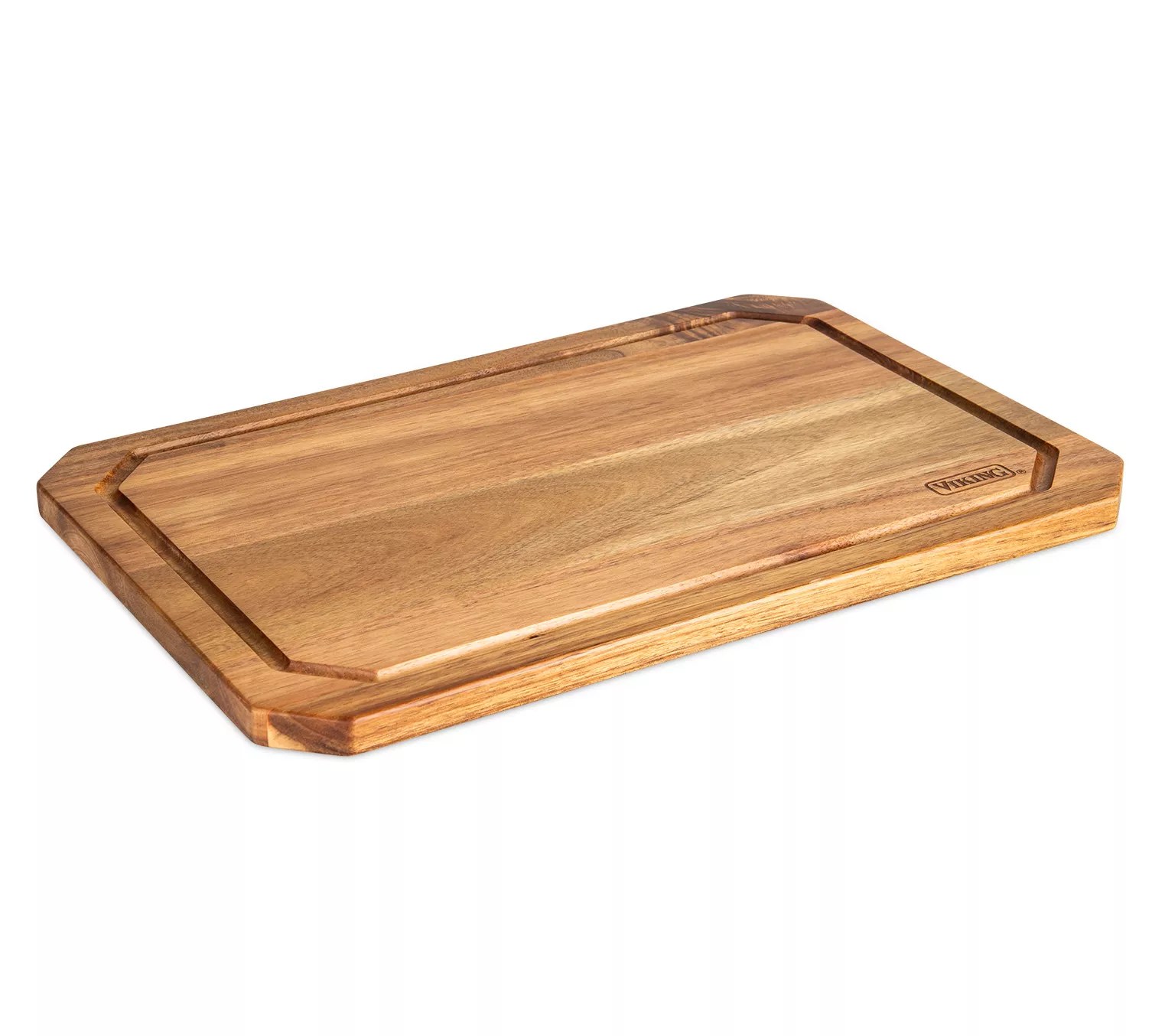 Viking Acacia Wood Carving Board with Juice Groove