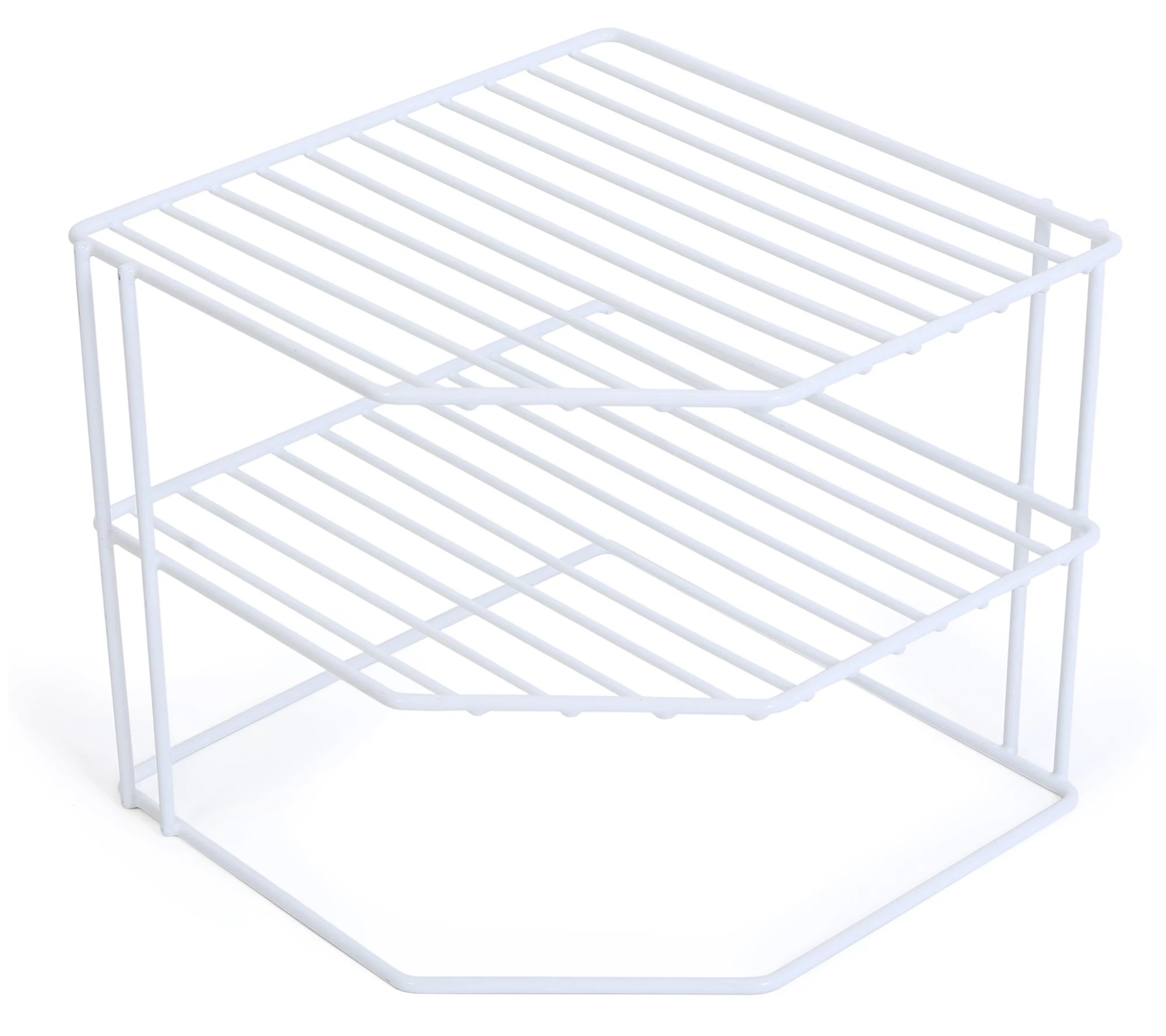 Smart Design 3Tier 9 x 8 inch Kitchen Corner Shelf Rack