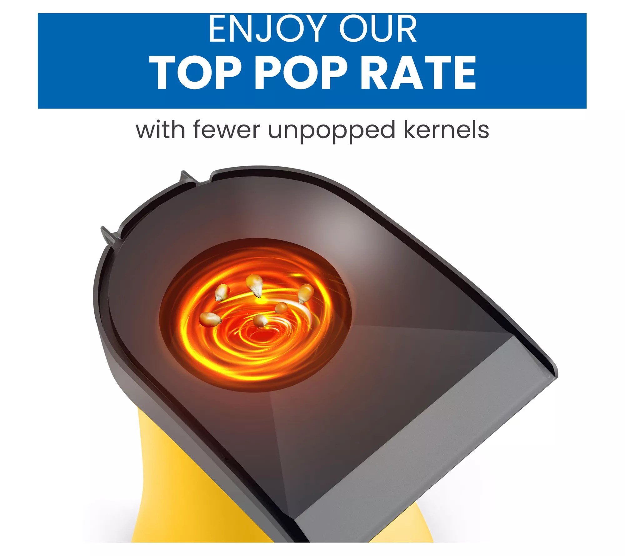 Elite Gourmet Fast Hot Air Popcorn Popper - QVC.com