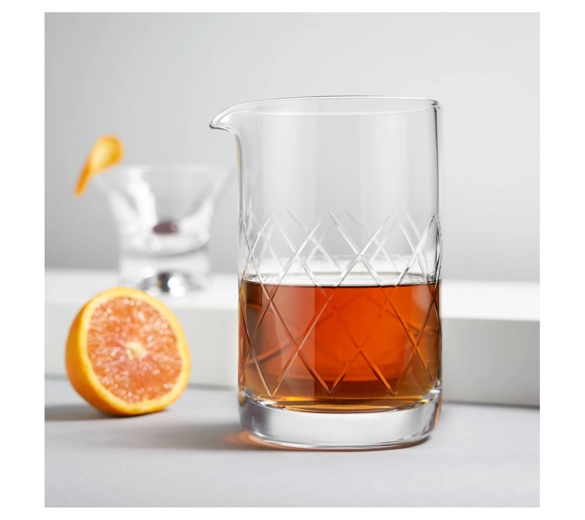 Viski Extra Large Crystal Mixing Glass