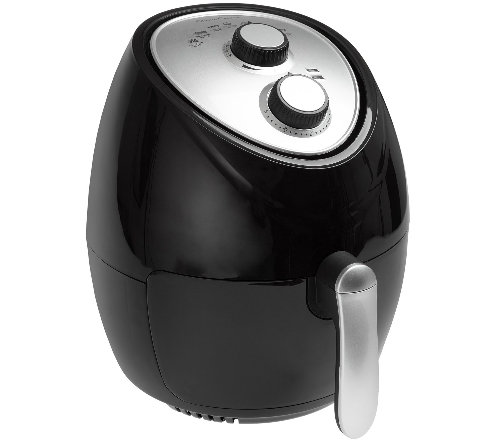 Classic Cuisine 3.7-qt Air Fryer - QVC.com