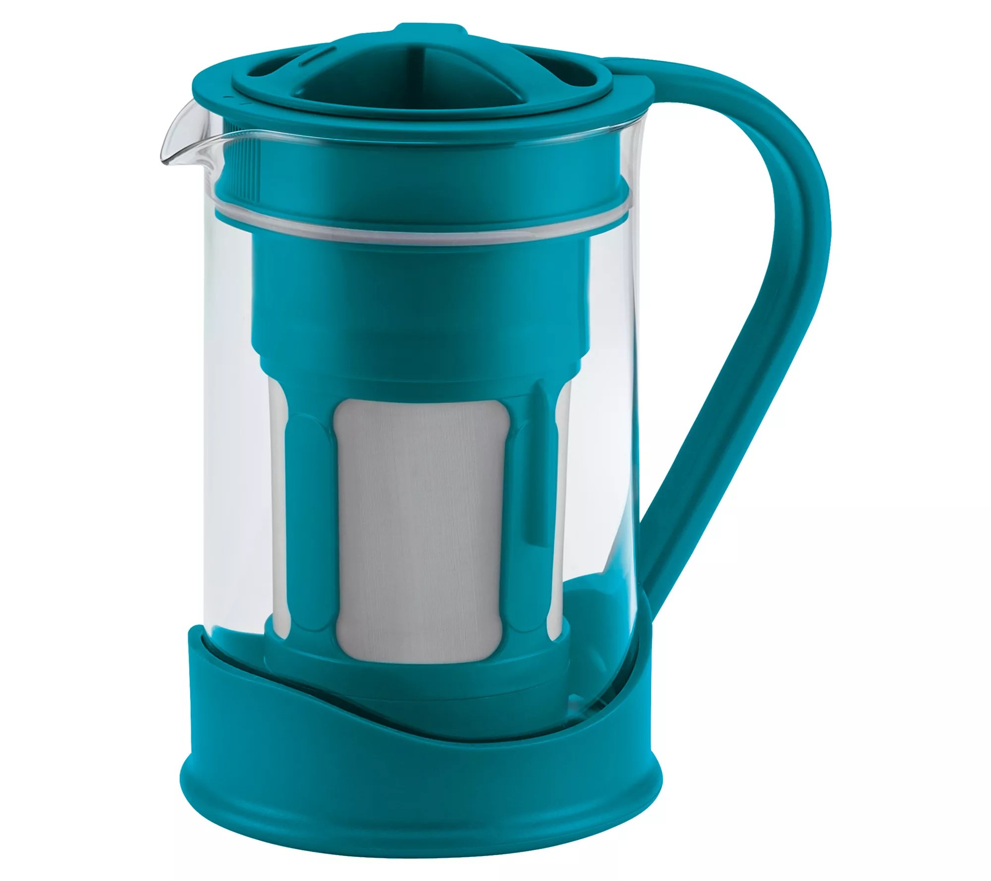 BonJour 50.7oz Cold Brew Coffee Maker, Aqua
