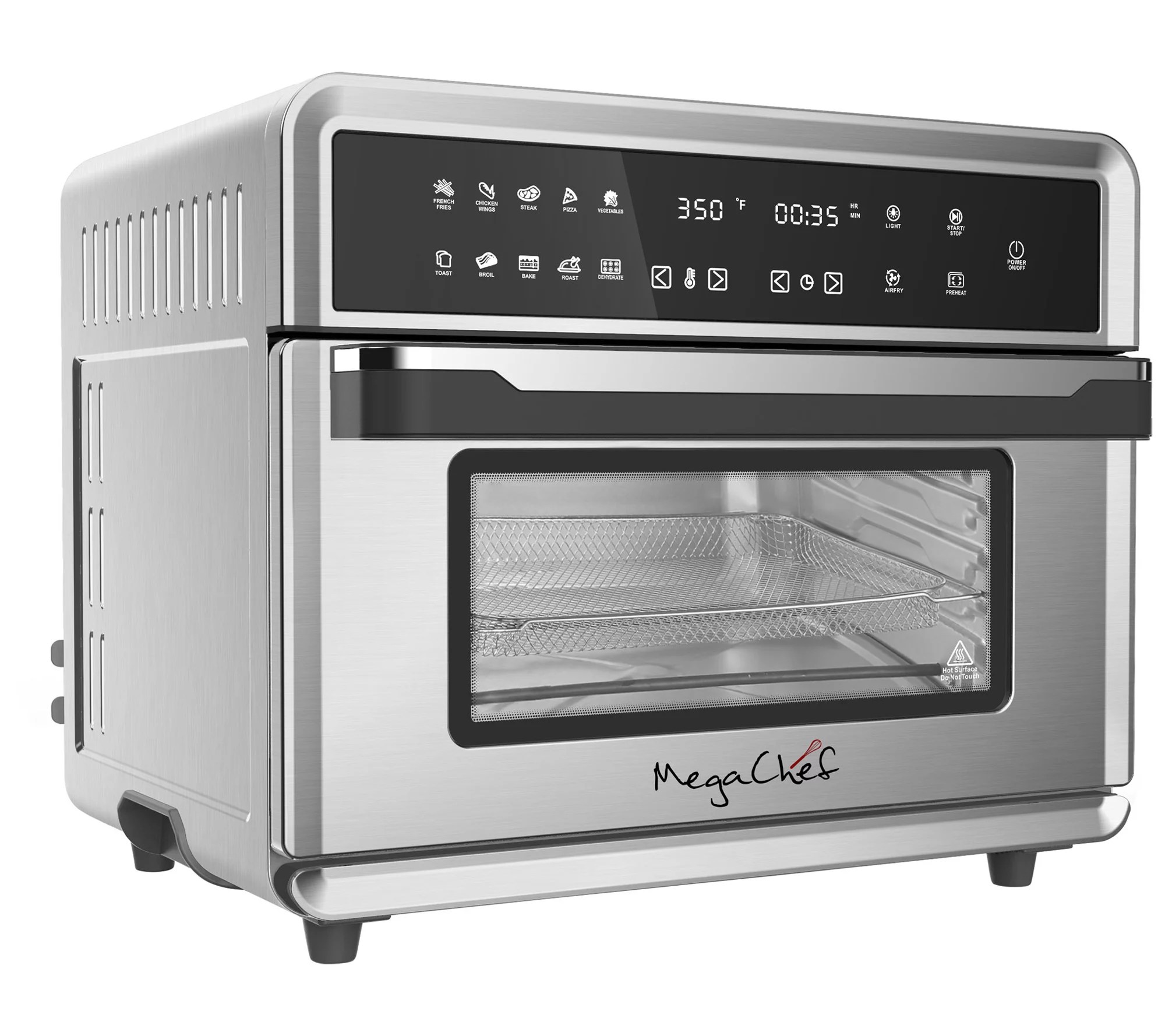 MegaChef 10in1 Multifunction Hot Air Countertop Oven