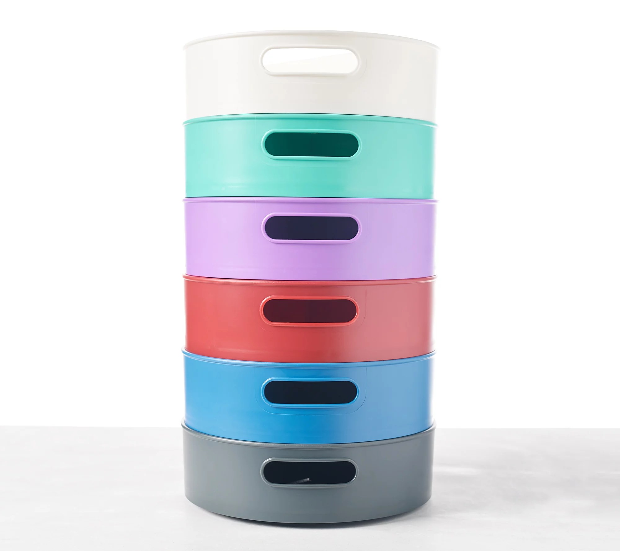 (QVC) Copco 3Piece High Wall Turntables with Handles