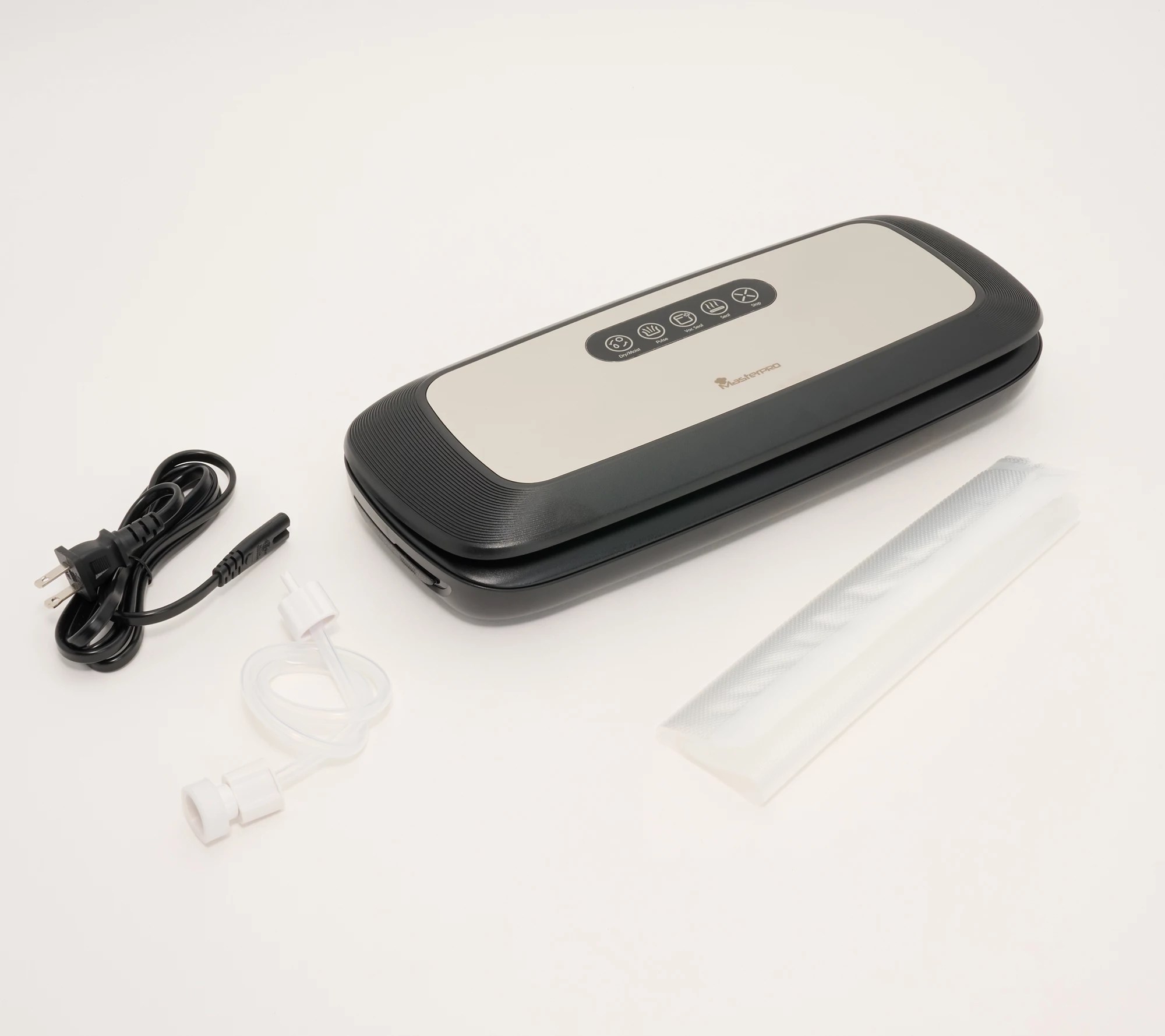 MasterPro Compact Vacuum Food Sealer w/ Vacuum Bags