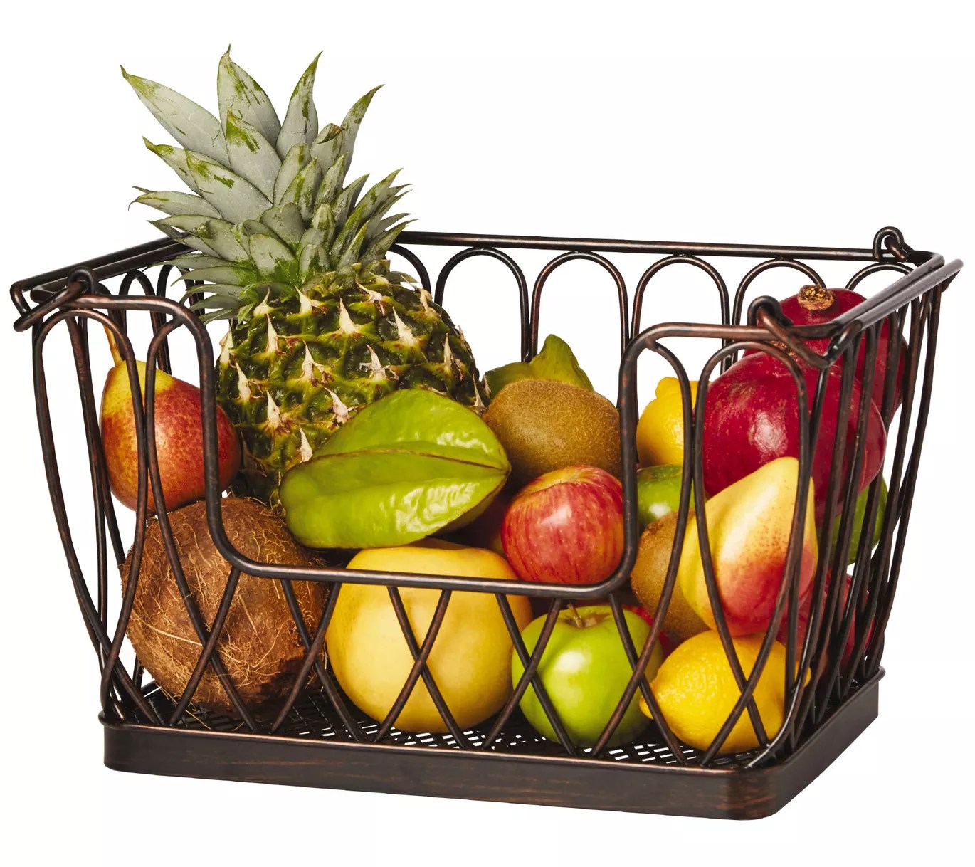 Gourmet Basics by Mikasa Loop Wire Fruit Basket
