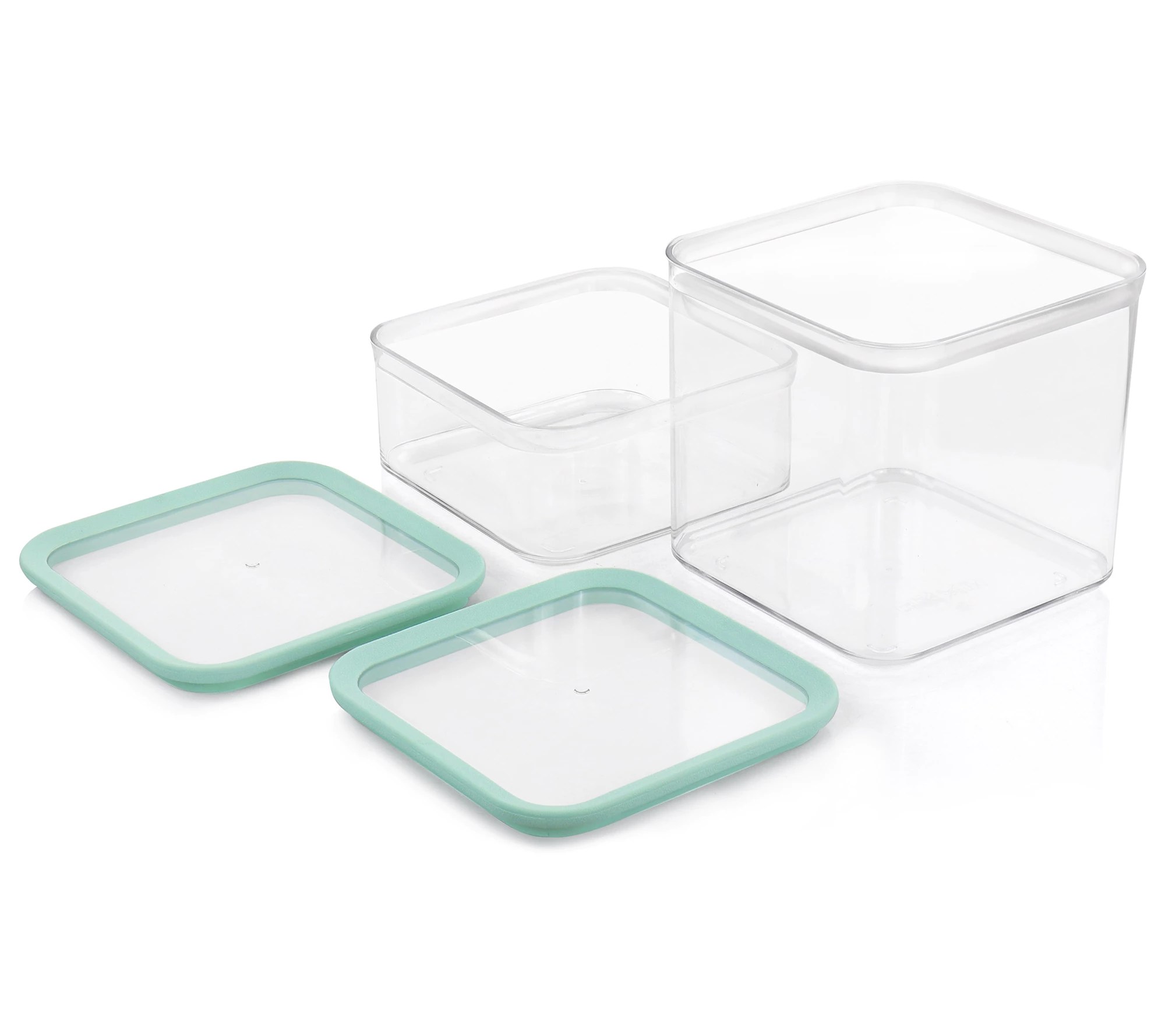Martha Stewart 2Piece Stackable Container Set with Lids