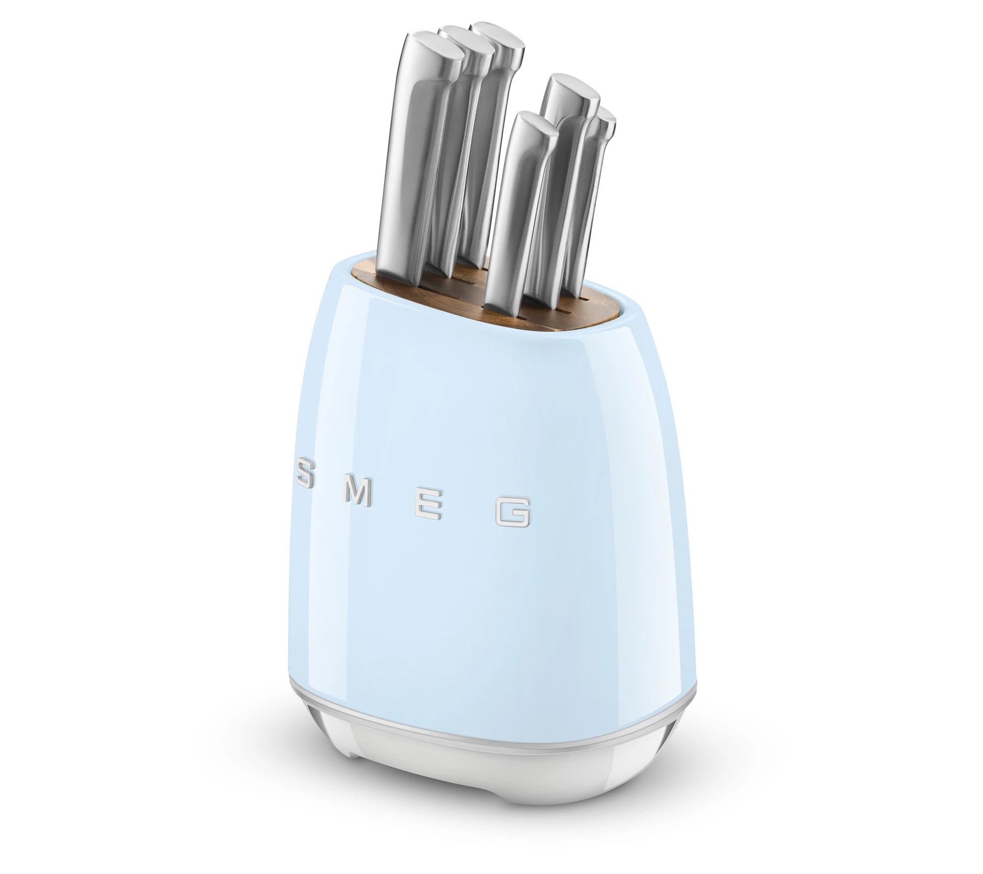 SMEG 7Piece Knife Block Set