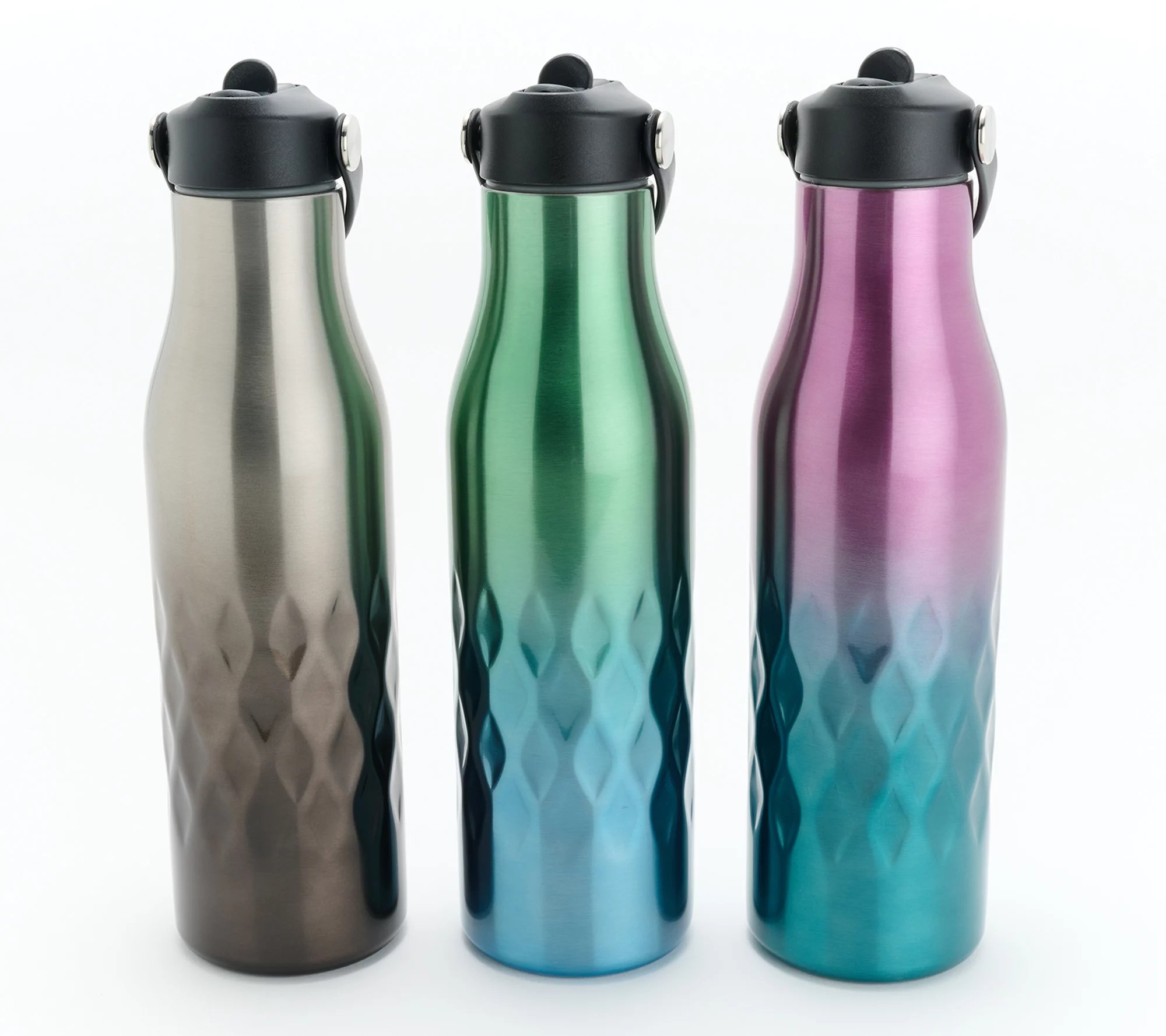 Primula Set of 3 18oz Water Bottles