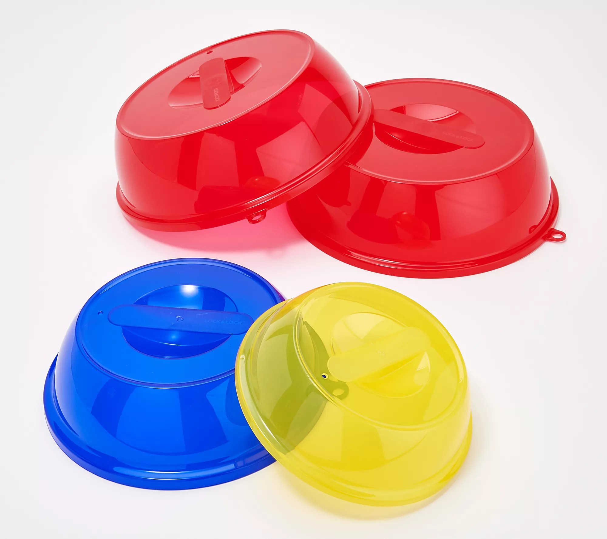 LocknLock 4-Piece Microwave Cover - QVC.com