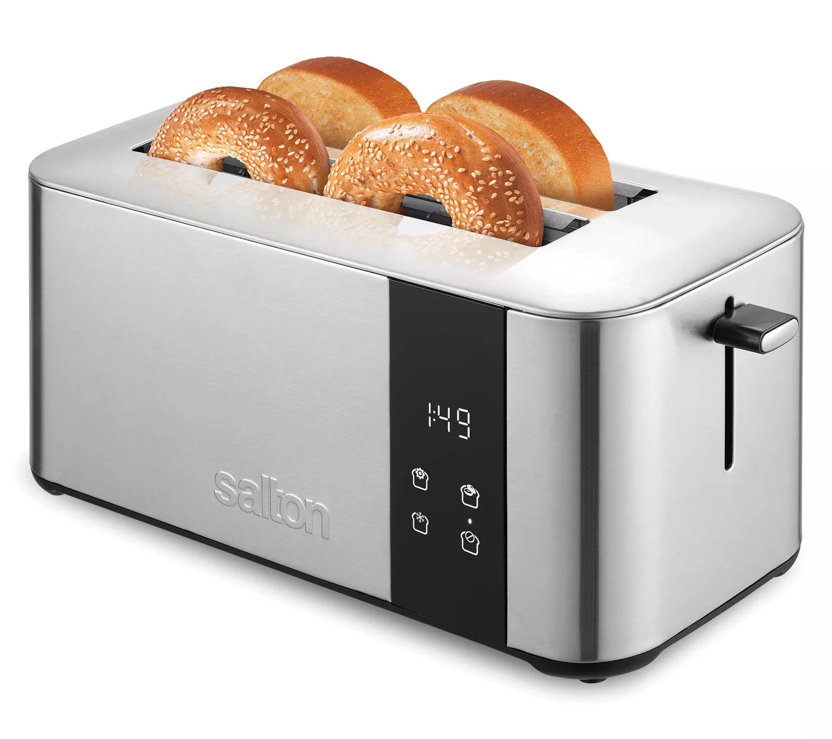 Salton Digital Toaster Long Slot 4 Slice