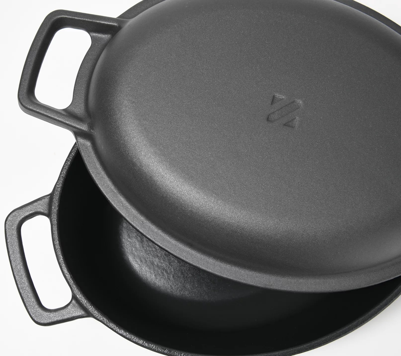 Geoffrey Zakarian 6qt Cast Iron Nonstick Dutch Oven &Lid