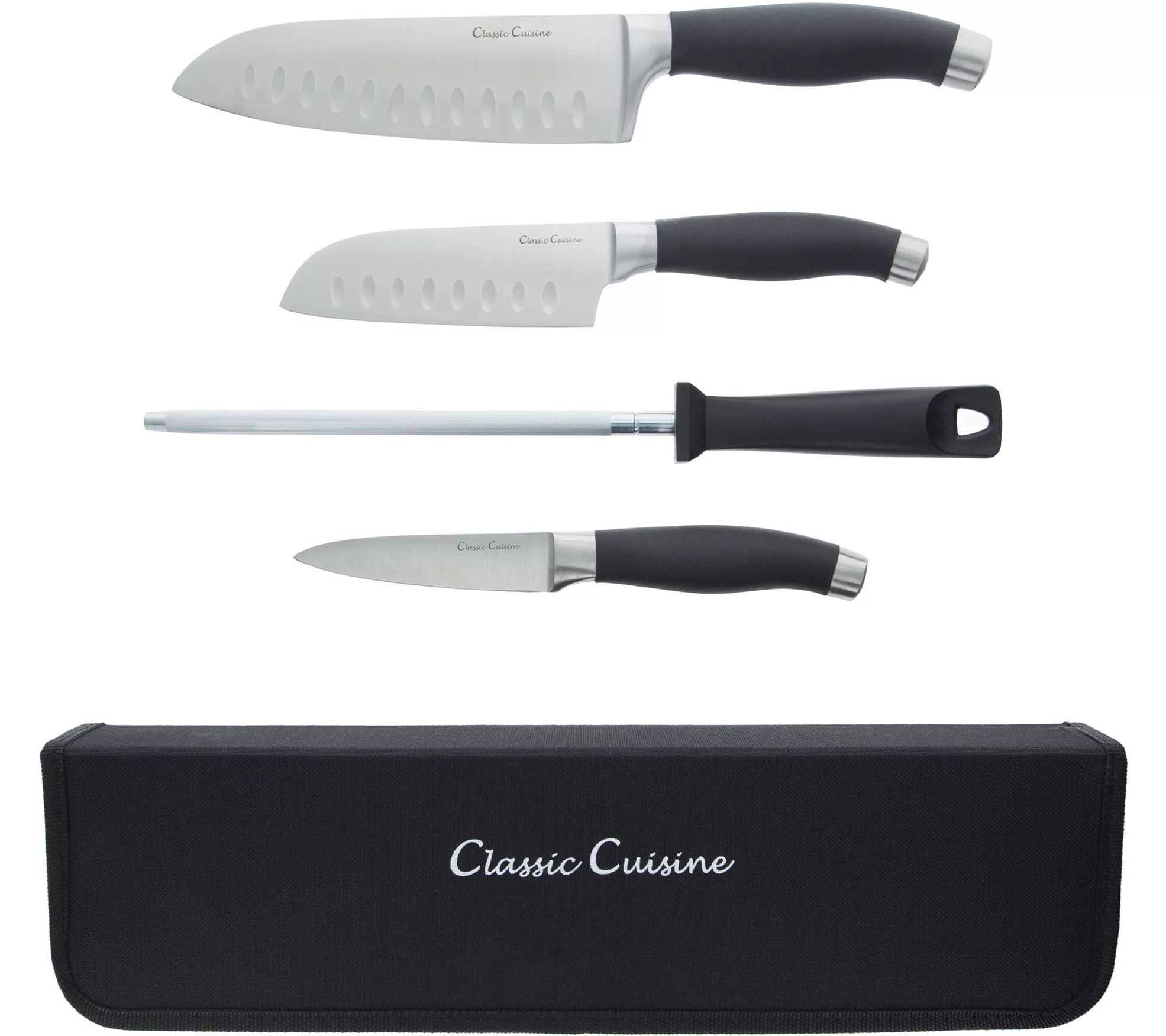 Classic Cuisine 5Piece Stainless Steel Knife Set