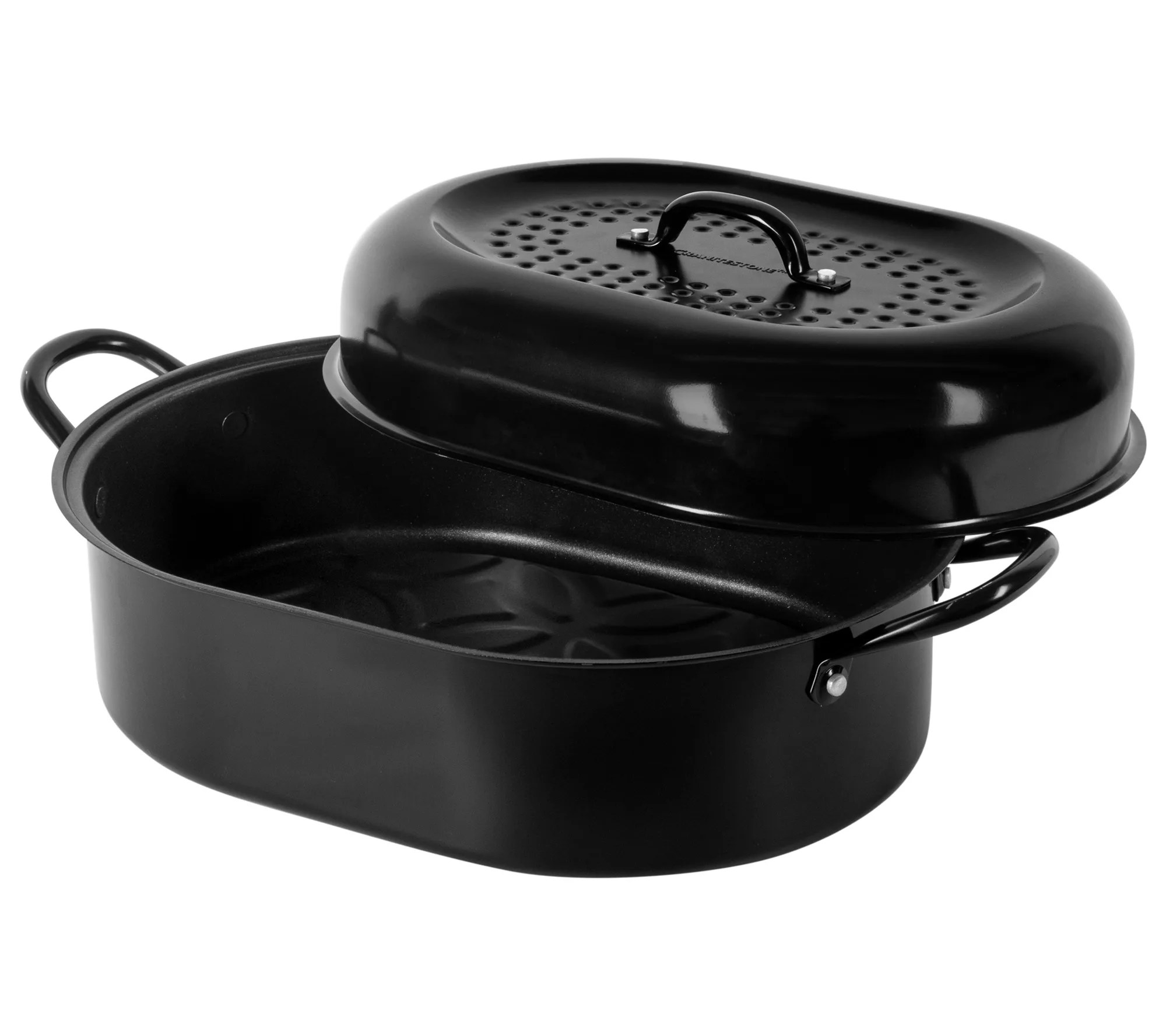 Granitestone 16'' Nonstick Roasting Pan with Lid