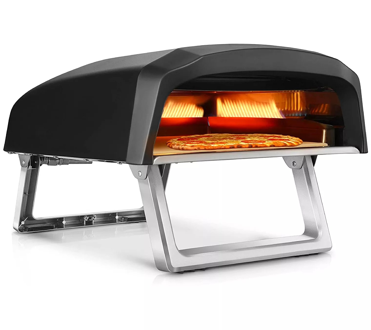 Nutrichef Portable GasFired Outdoor Pizza Oven
