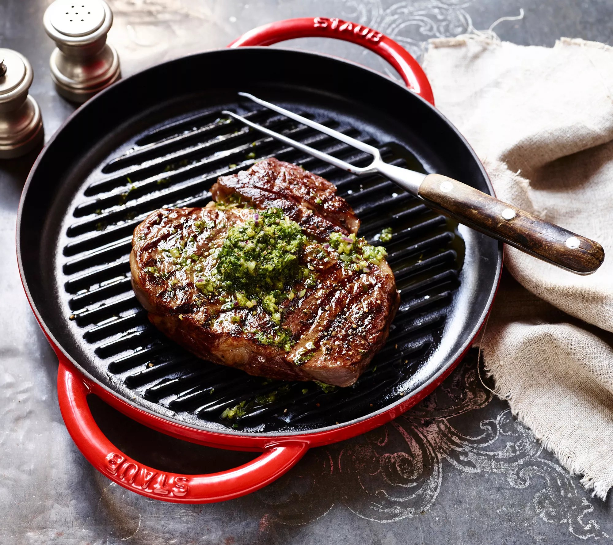 Staub Grill Pan Steak Recipes Besto Blog