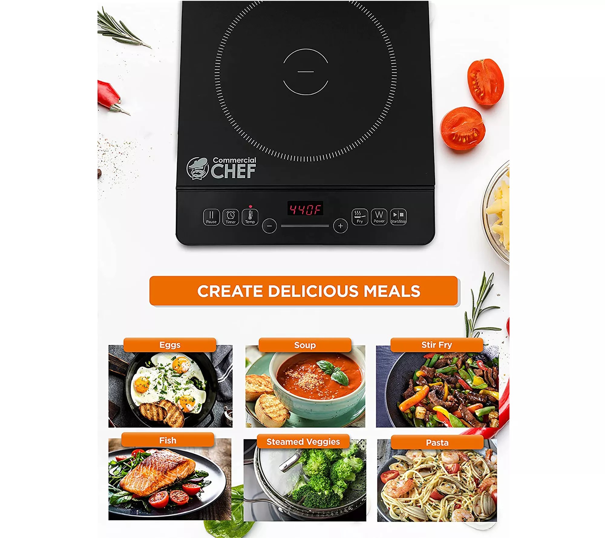 Commercial Chef Induction Cooker