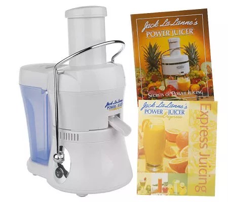 Jack Lalanne's Compact Power Juicer Express with 2 Recipe Books - QVC.com