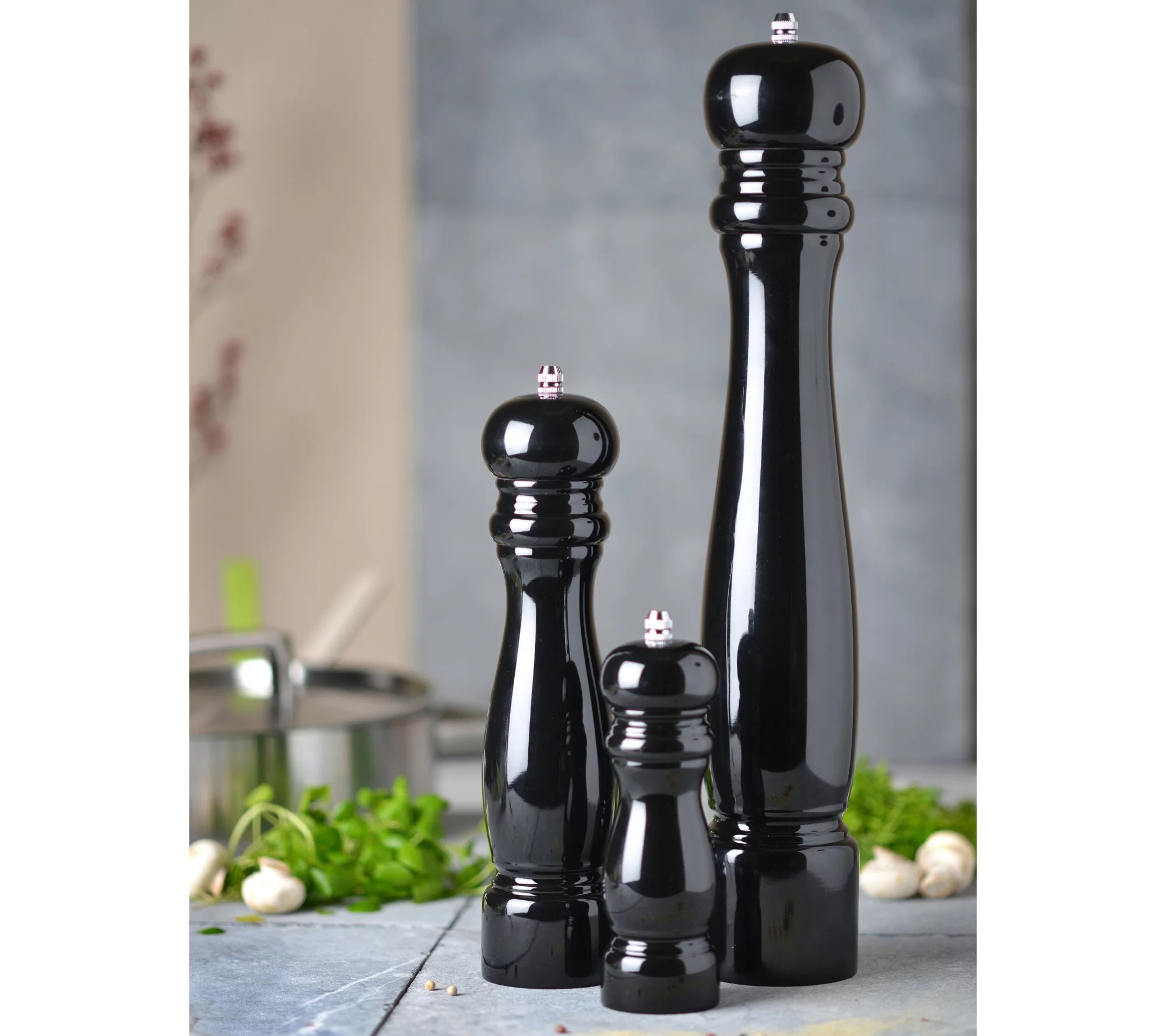 Essentials 10.5" Ceramic Pepper Mill