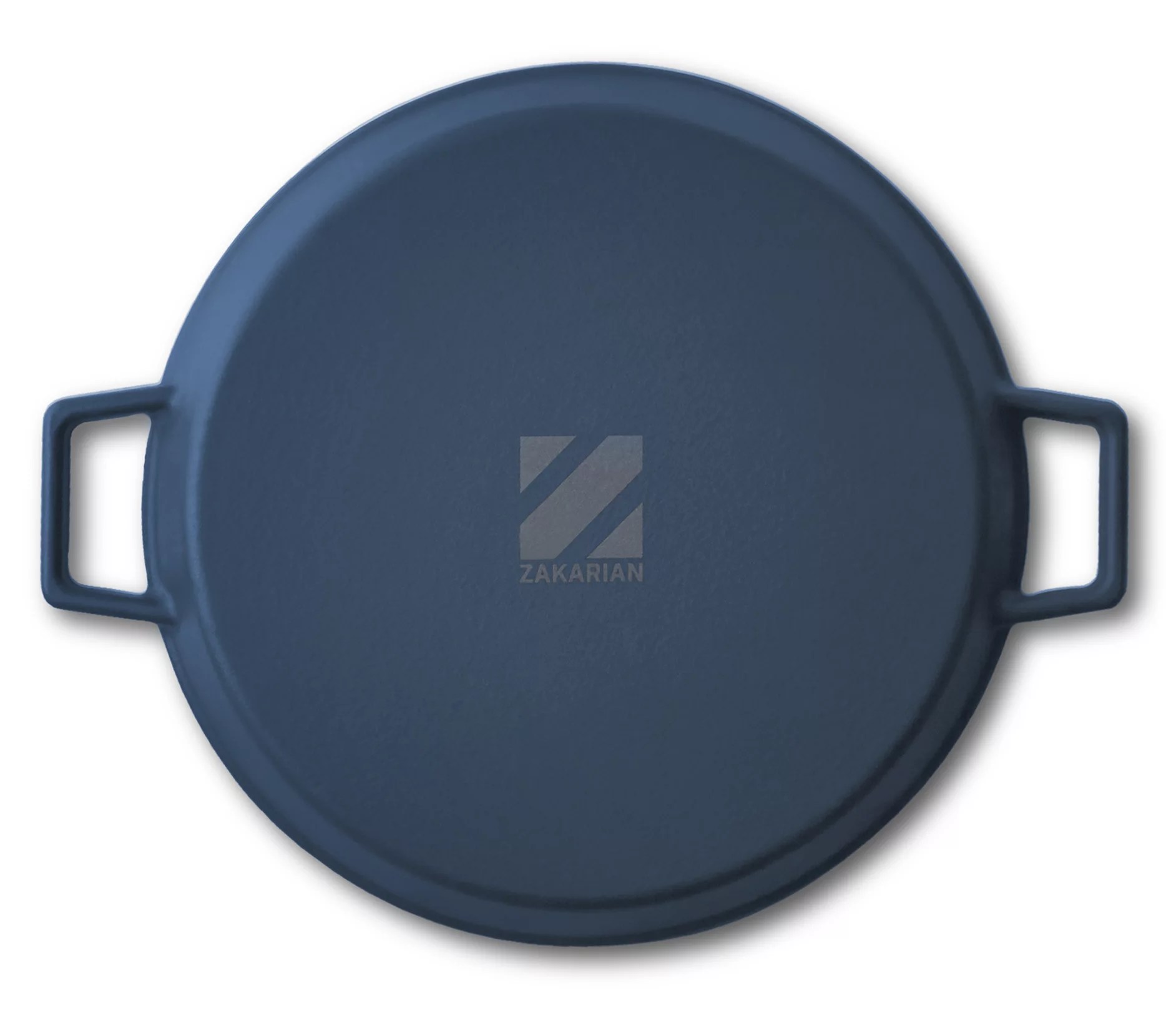 Zakarian by Dash 12" Nonstick Color Cast Iron AllPurpose Pan