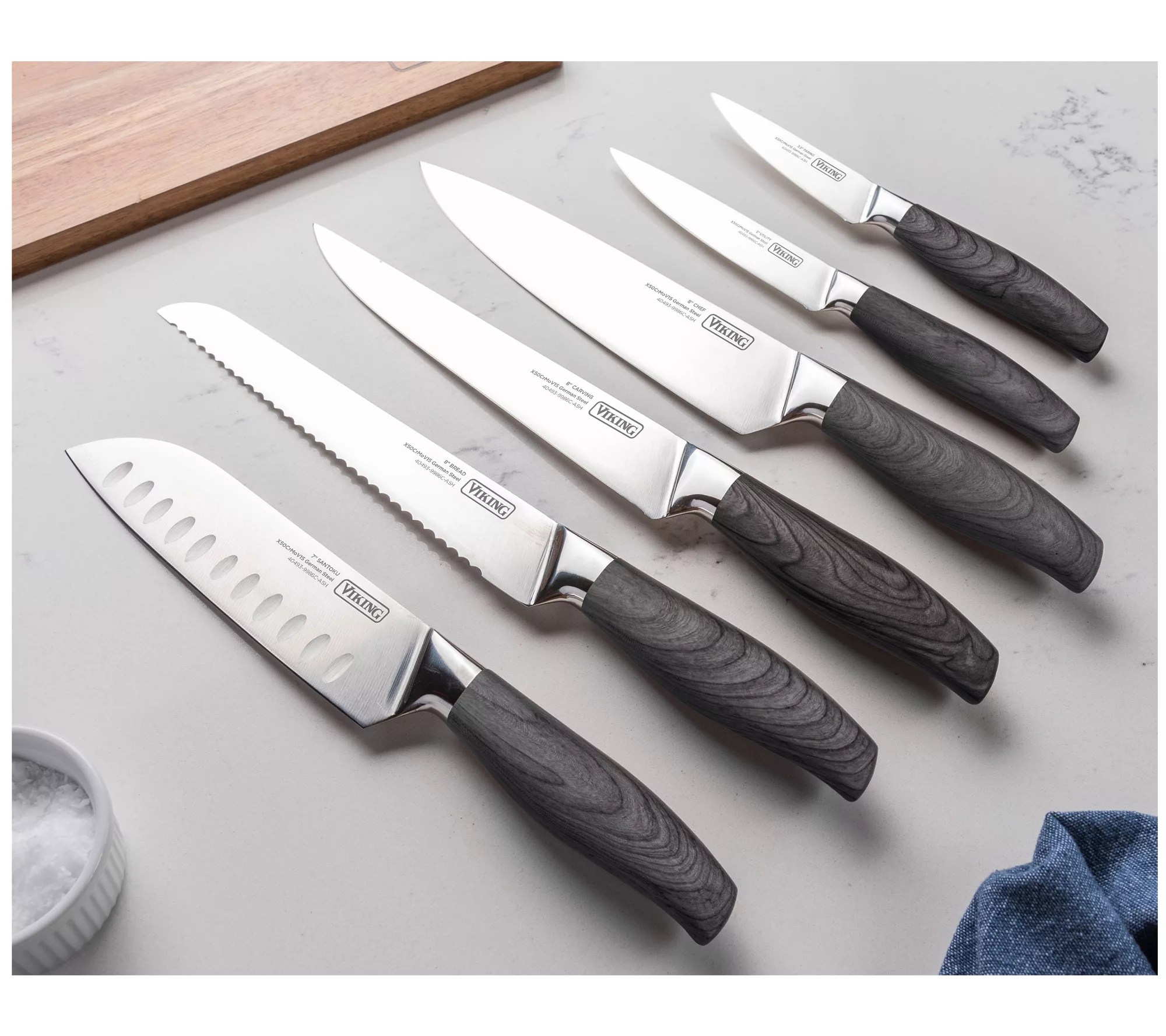 Viking 6 Piece German Steel Knife Set