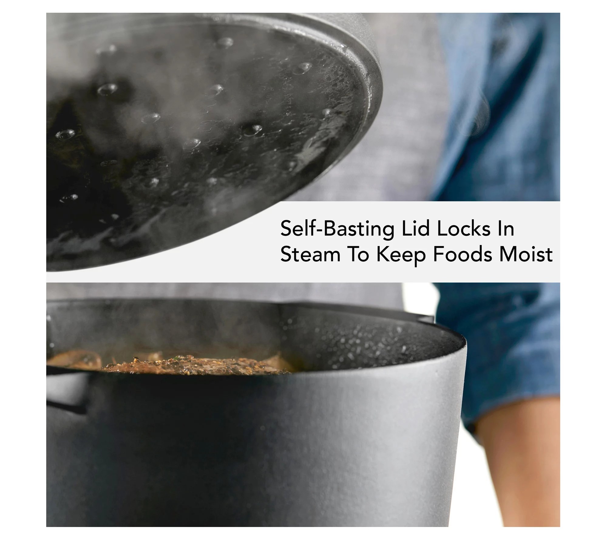 KitchenAid Seasoned Cast Iron Dutch Oven 6qt