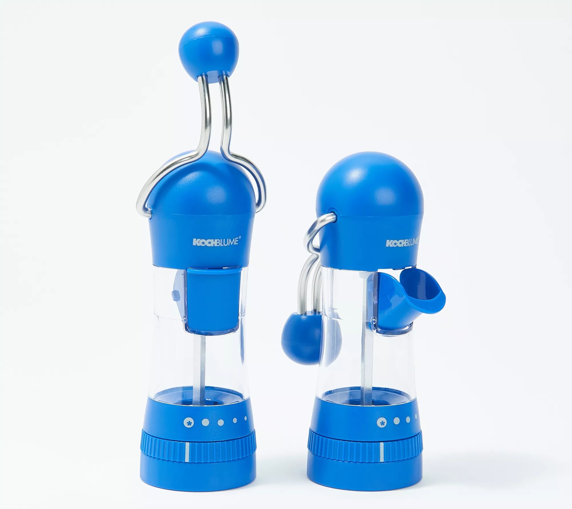 "As Is" KOCHBLUME Set of 2 Ratchet Grinders