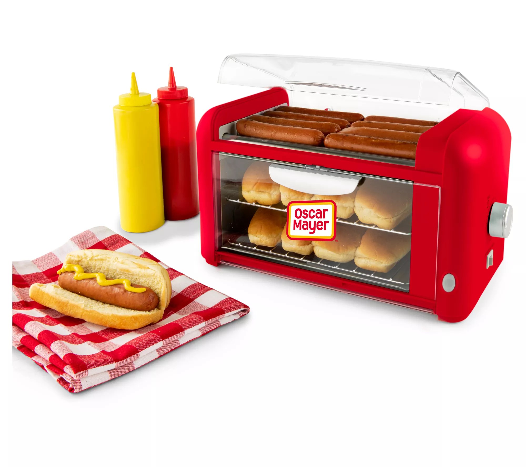 Nostalgia Oscar Mayer Hot Dog Roller & Bun Warmer