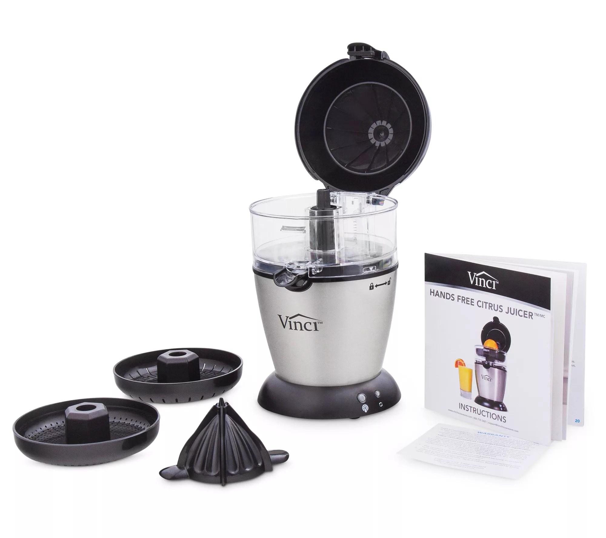 Vinci Housewares HandsFree Electric Citrus Juicer