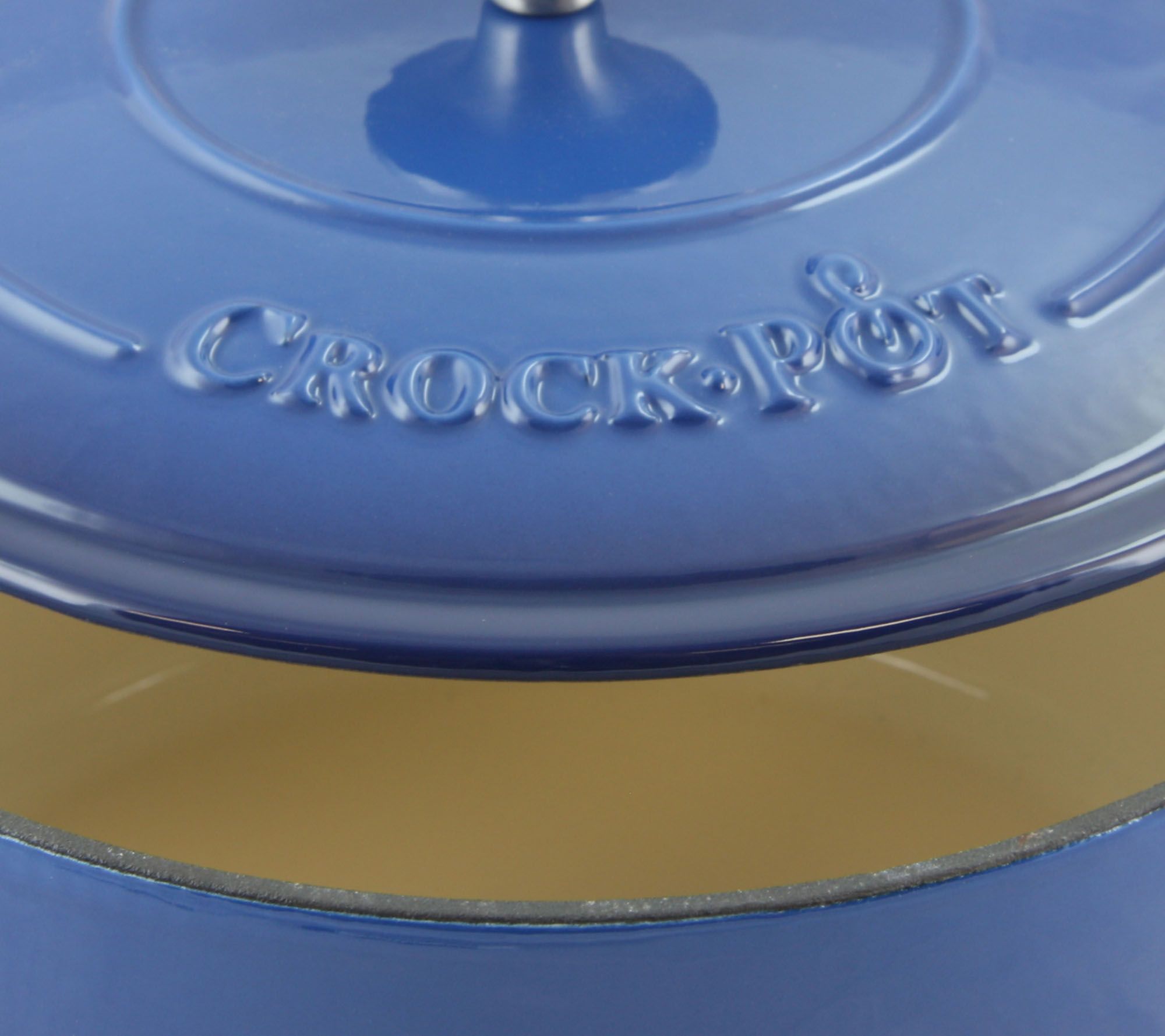 CrockPot Artisan 5Quart Round Enameled CastIron Dutch Oven