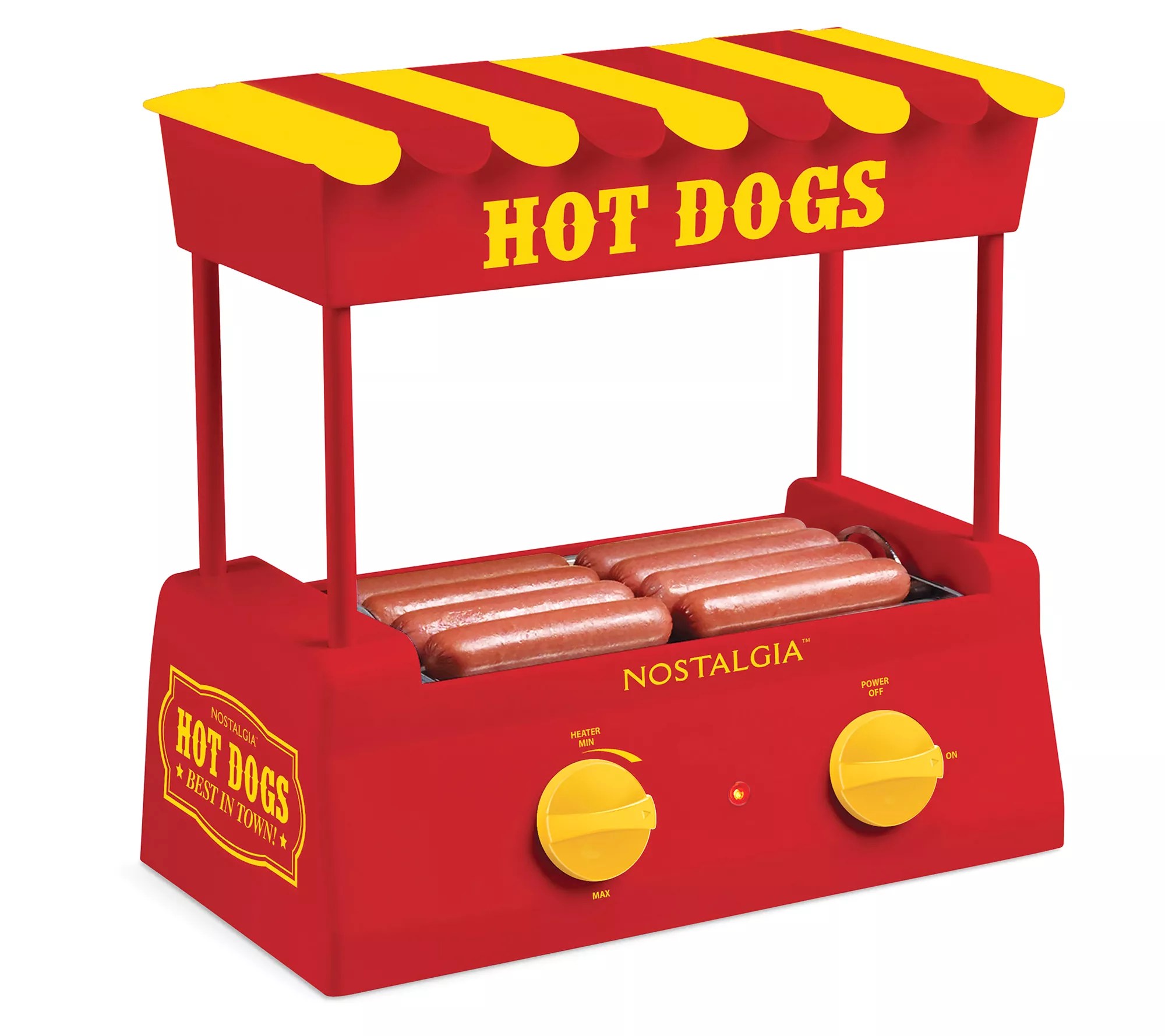Nostalgia Hot Dog Roller and Bun Warmer
