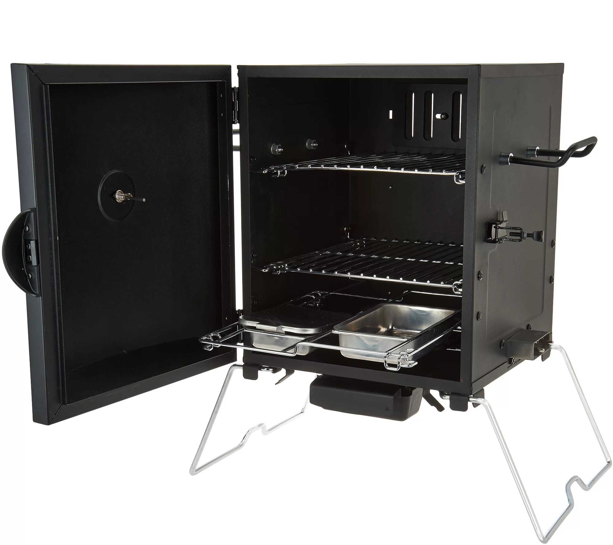 Masterbuilt 2Rack Patio & Portable Electric Smoker with Rib Rack